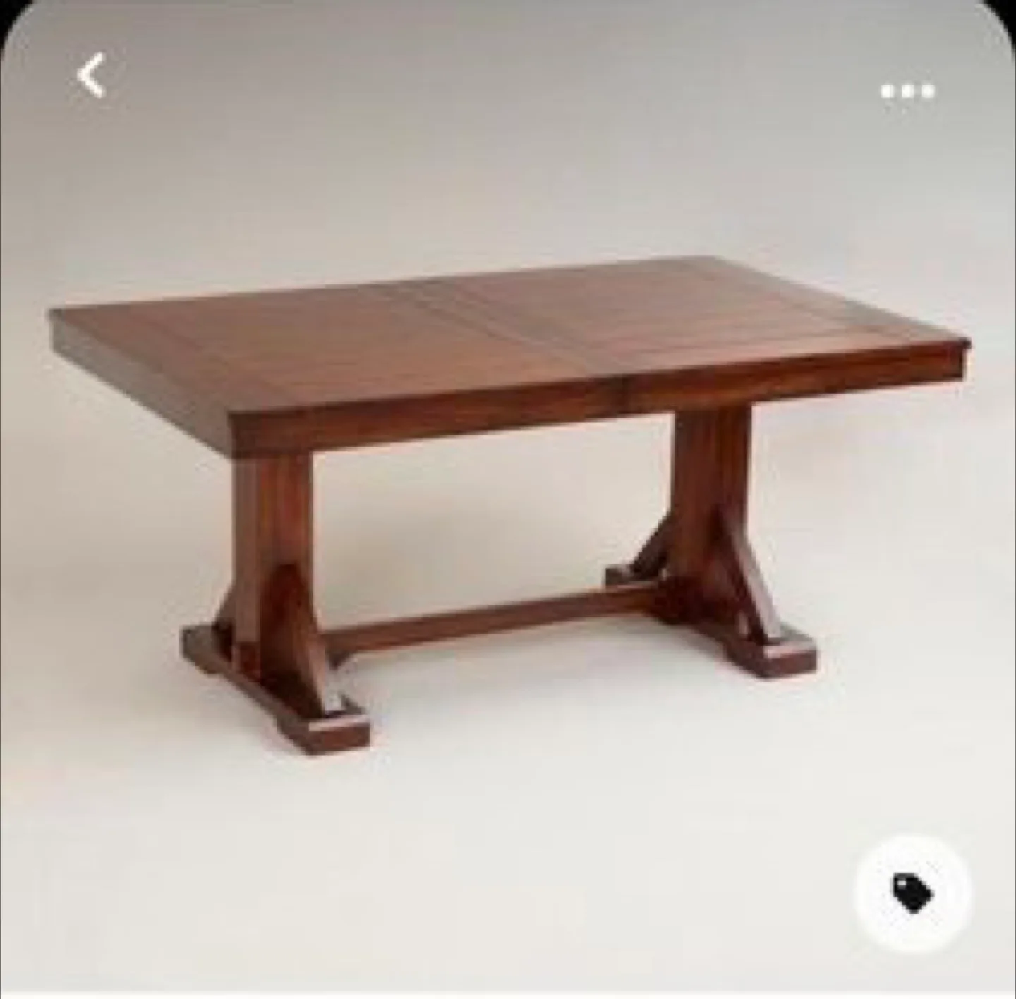 Dark Wood Dining Table Set with 6 Chairs image indicator(5)