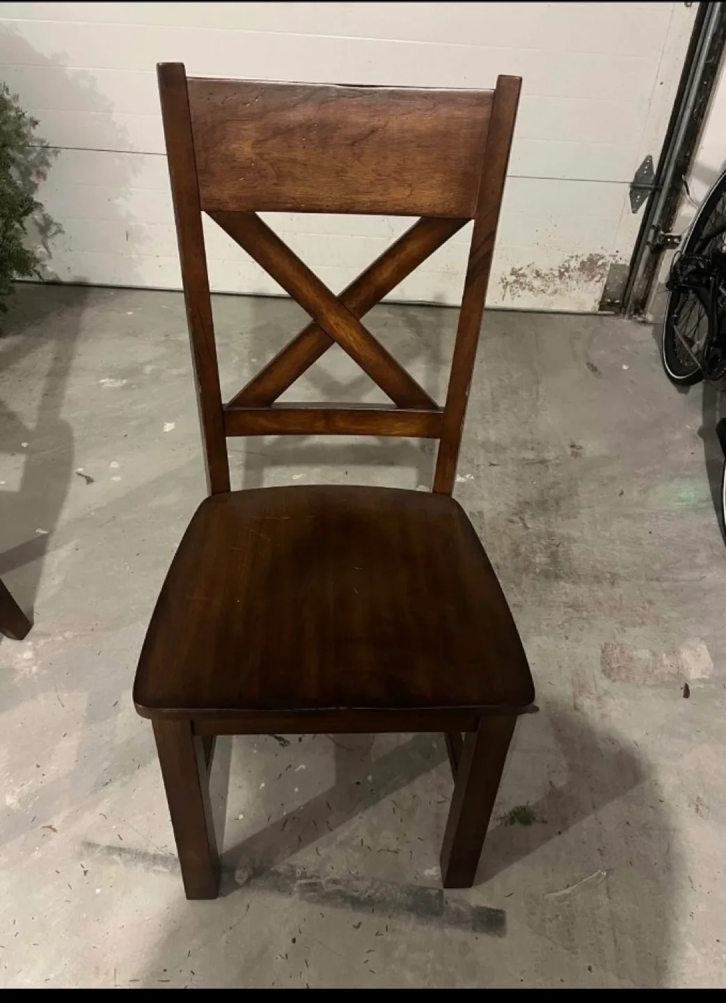 Dark Wood Dining Table Set with 6 Chairs image indicator(3)