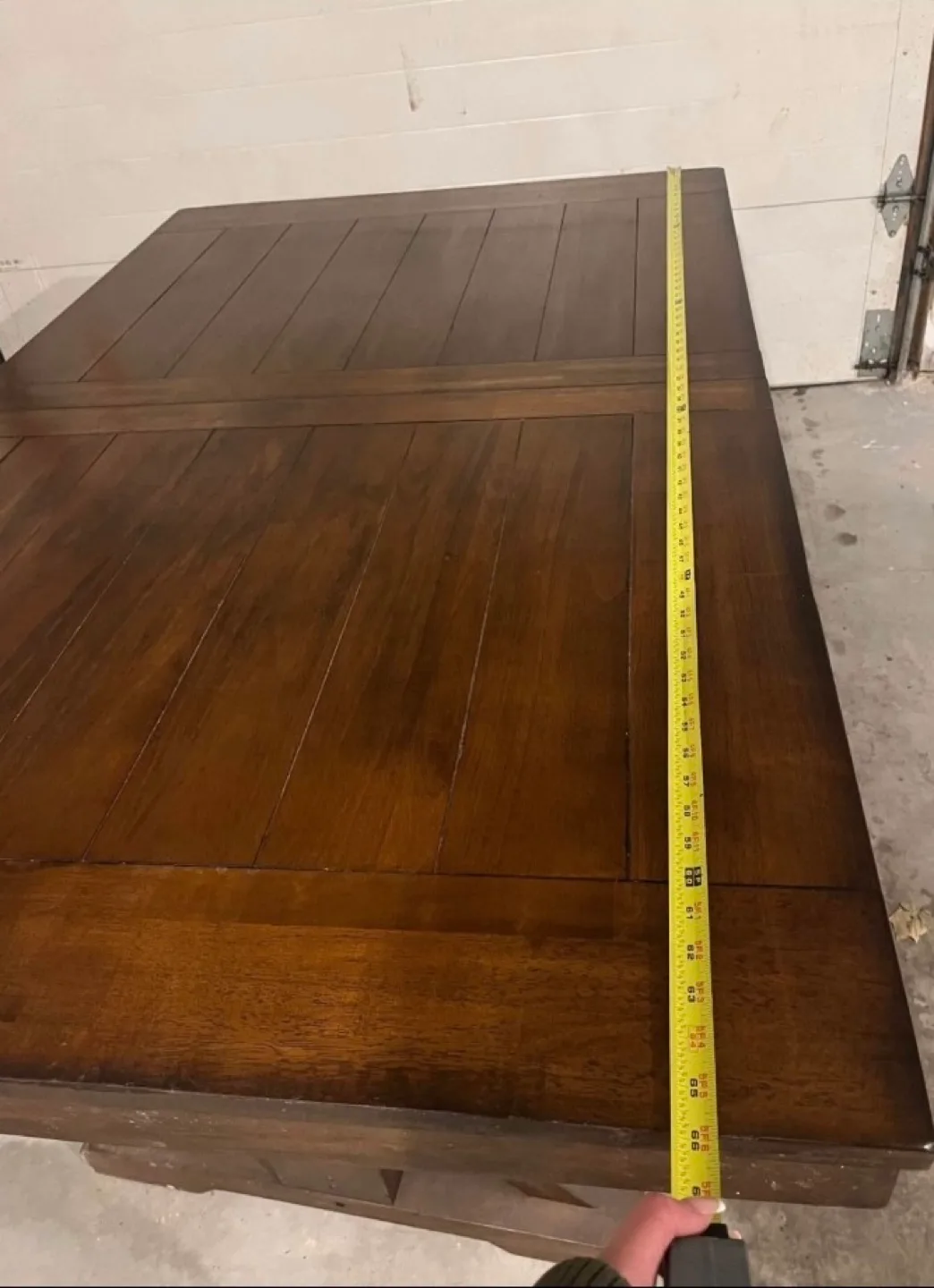 Dark Wood Dining Table Set with 6 Chairs image indicator(10)