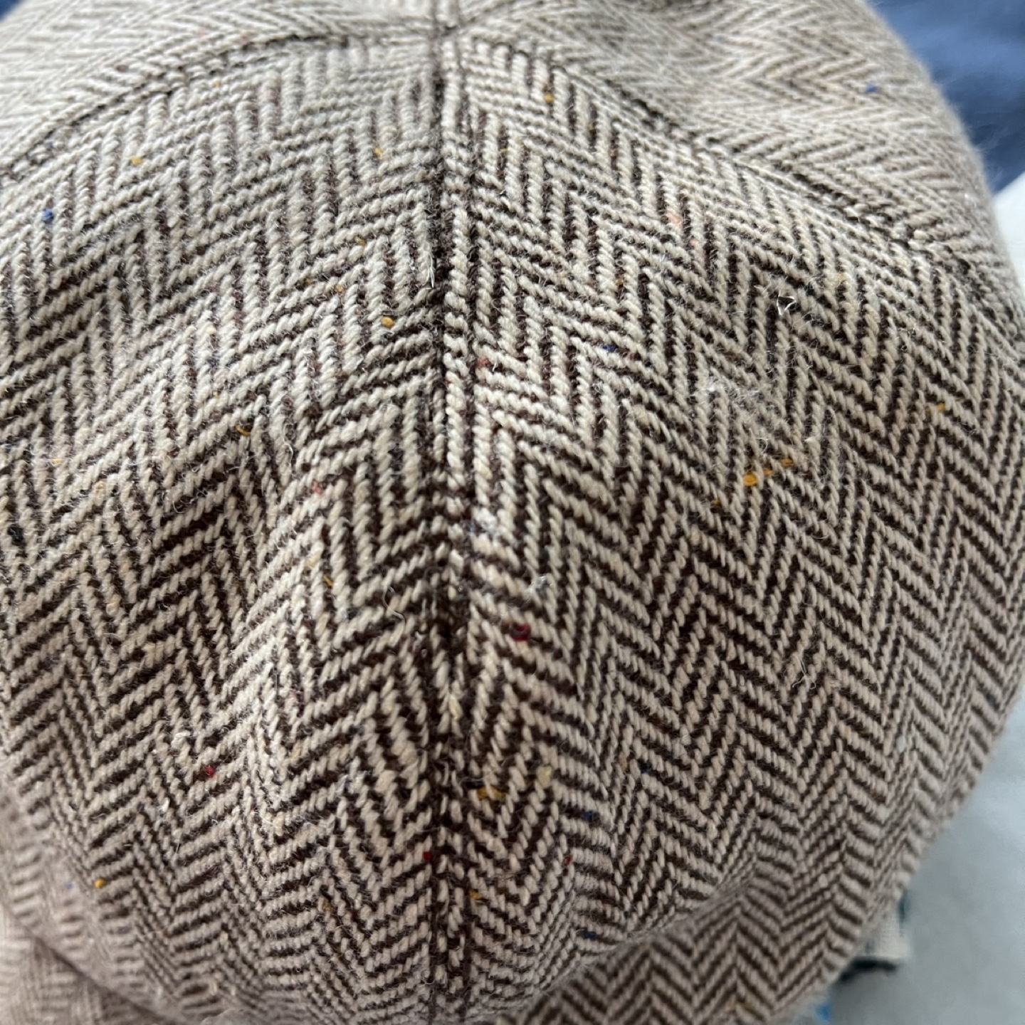 Matix Wool Herringbone Newsboy Cap One Size - photo 4