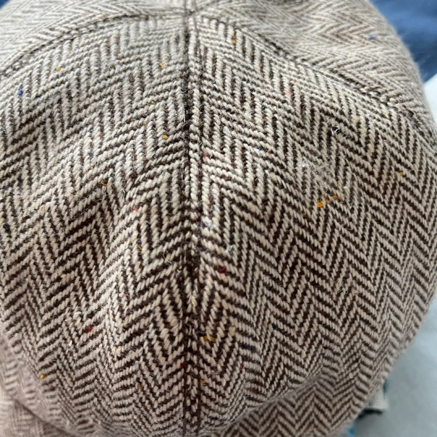Matix Wool Herringbone Newsboy Cap One Size image indicator(4)