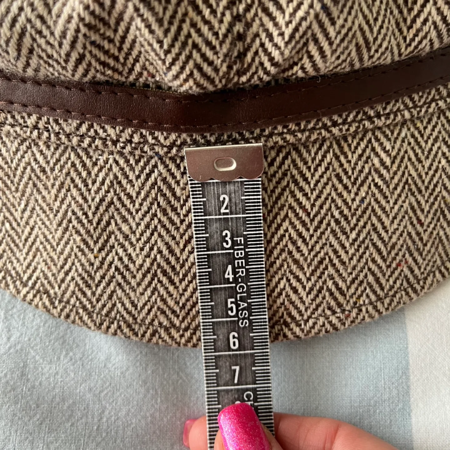 Matix Wool Herringbone Newsboy Cap One Size image indicator(6)