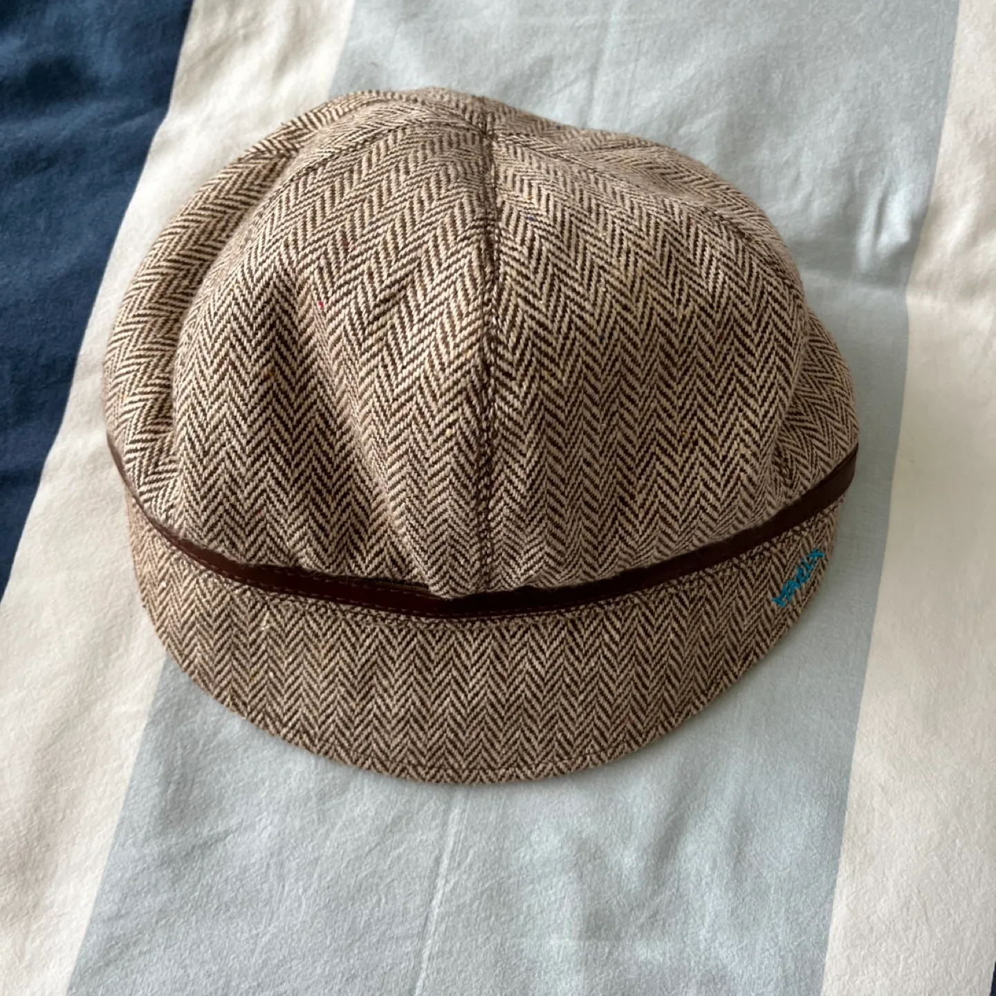 Matix Wool Herringbone Newsboy Cap One Size image indicator(8)