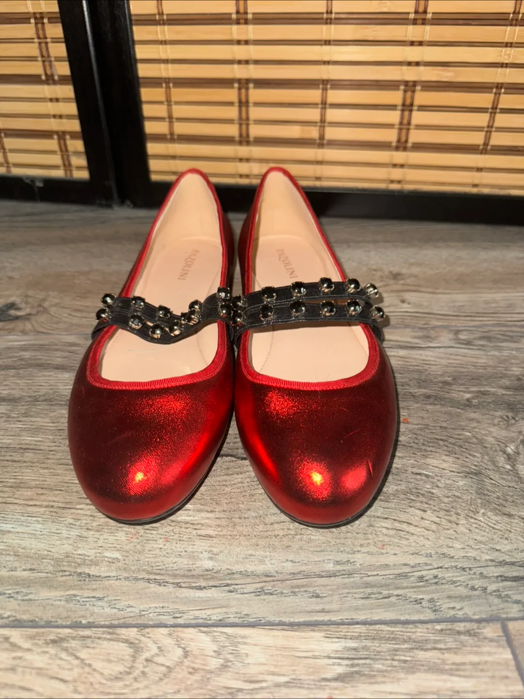 Pazolini Red Ballet Flats - Size 37 thumbnail