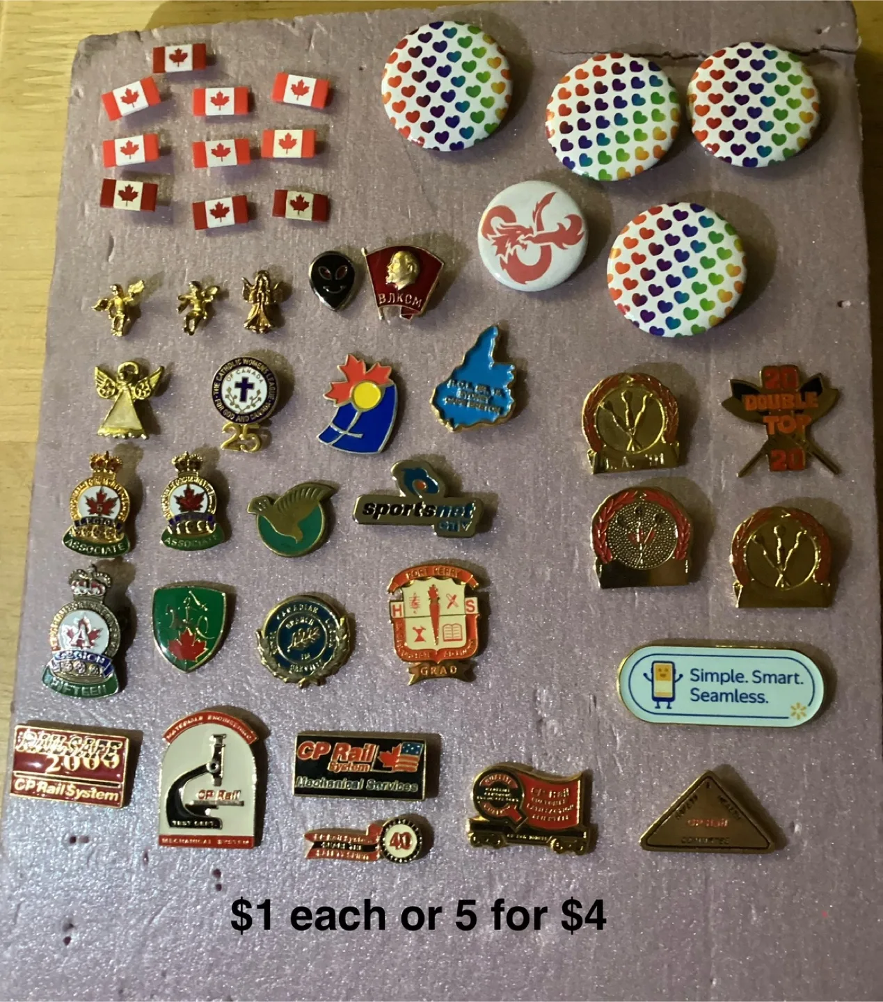 Pins and Buttons - Various Designs 🇨🇦 thumbnail