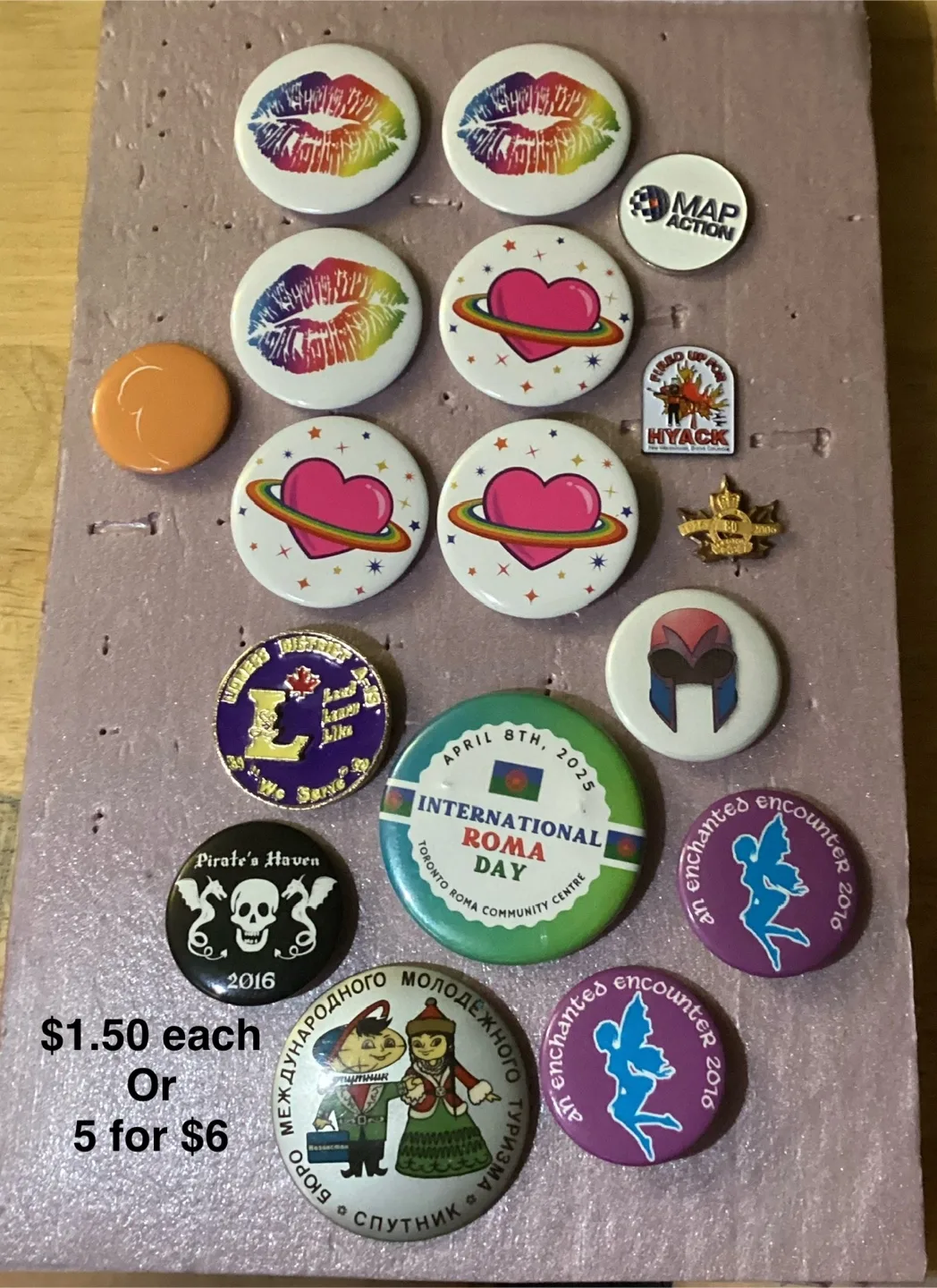 Pins and Buttons - Various Designs 🇨🇦 image indicator(3)