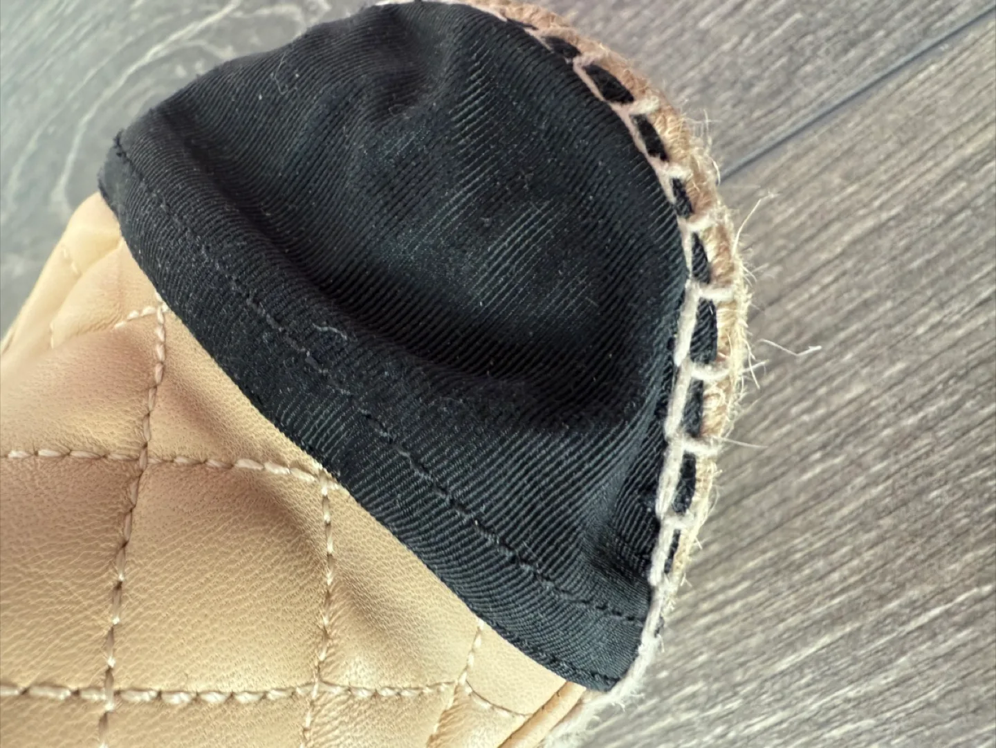 Chanel Espadrille Mules, Size 38 image indicator(6)