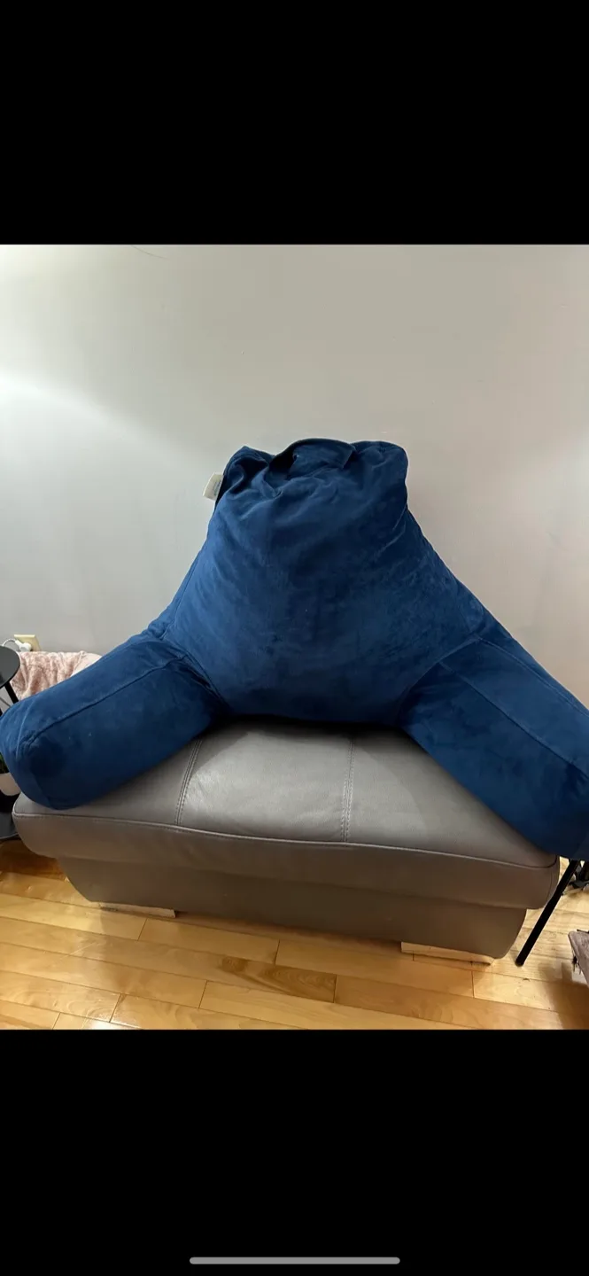 Reading Pillow - Navy Blue thumbnail