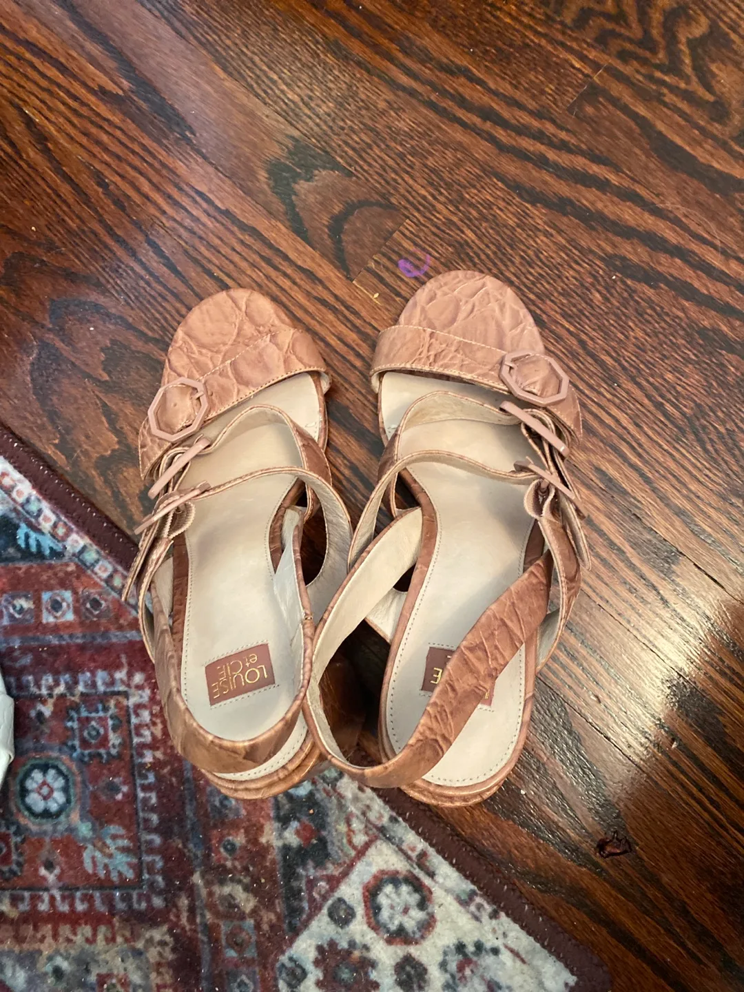Louise et Cie Tan Sandals thumbnail
