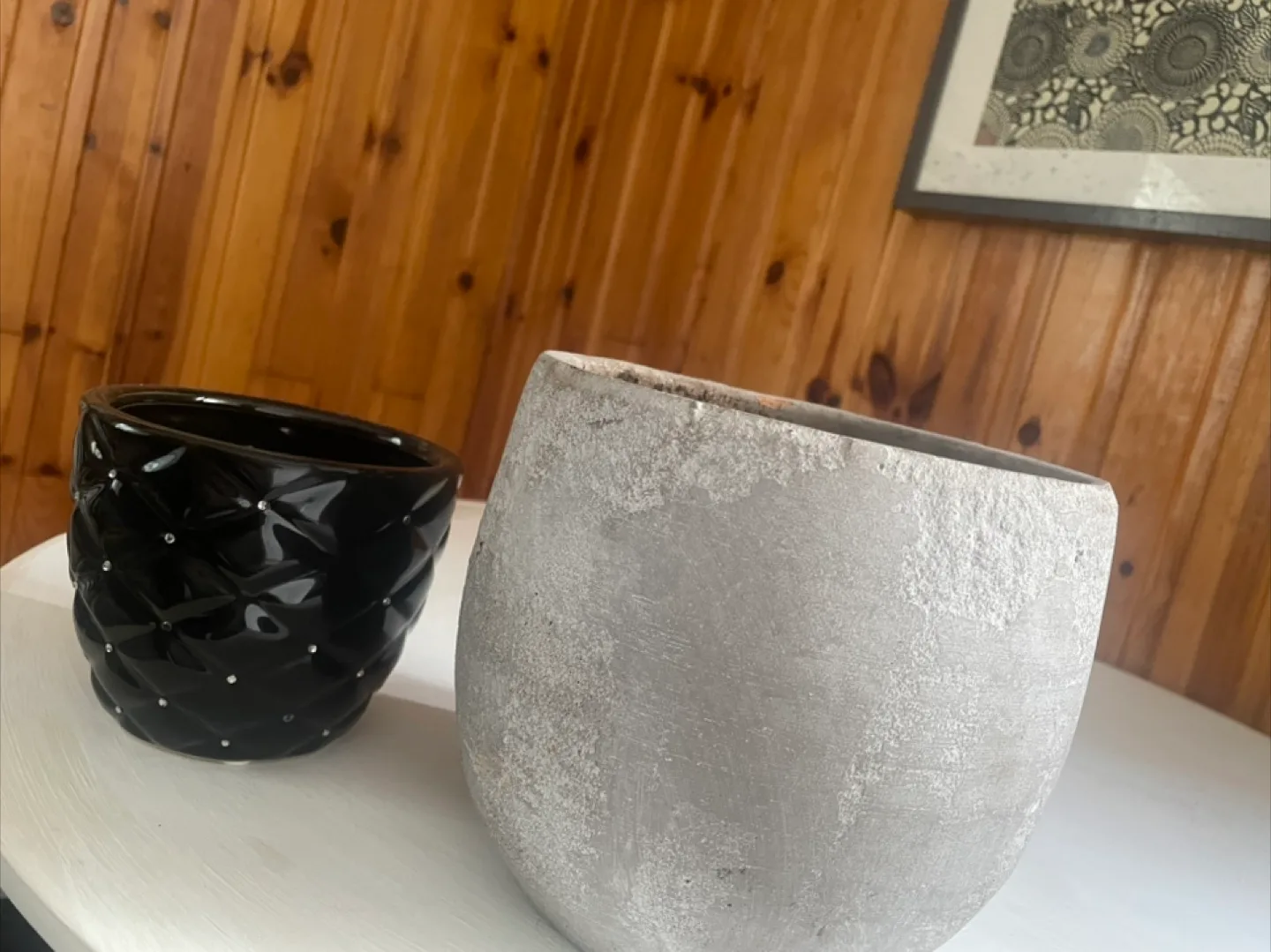 Two Decorative Flower Pots thumbnail