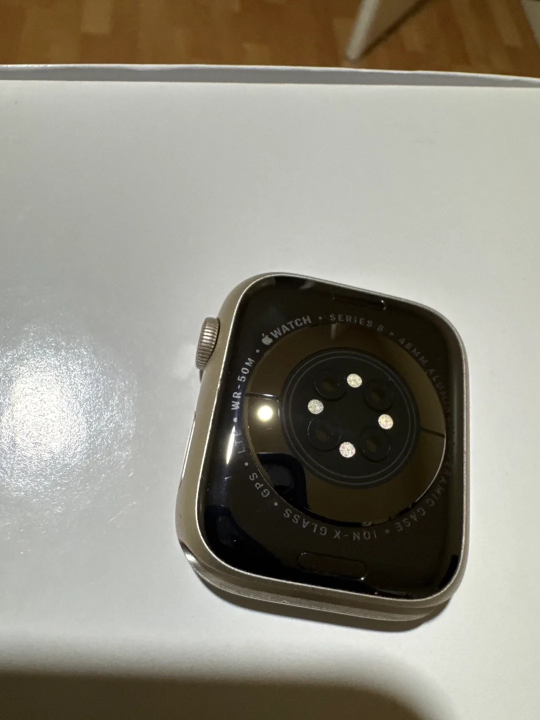 Apple Watch Series 8 45mm Starlight Aluminum(LTE+GPS) thumbnail