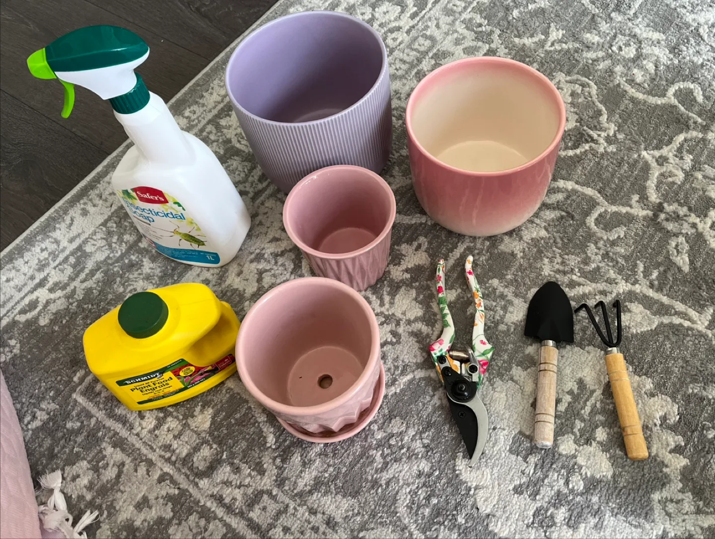 Gardening Pots, Tools, Plant Care Lot thumbnail
