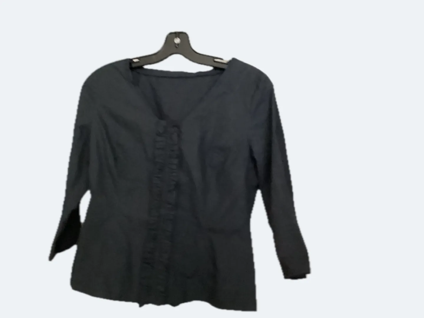 Ritsuko Shirahama Black Skirt and Blouse Jacket Set - Size 1 thumbnail