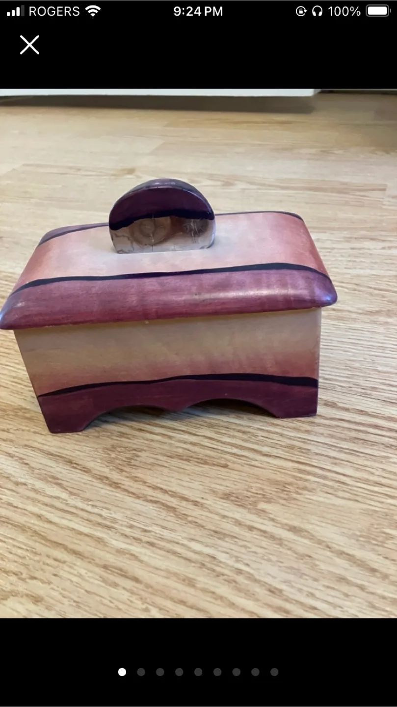 Handmade Wooden Box thumbnail