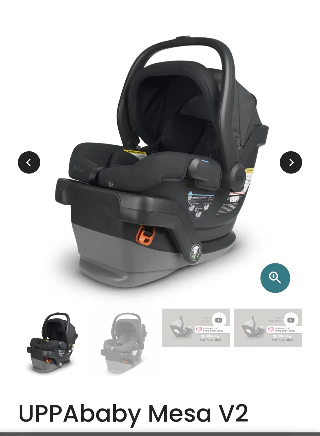 UPPAbaby Vista V2 Stroller & Mesa V2 Car Seat image indicator(2)