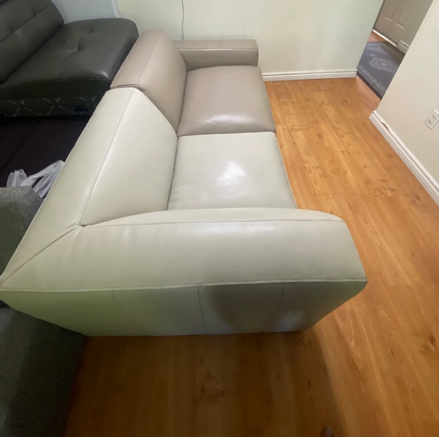 Beige Loveseat Sofa image indicator(3)