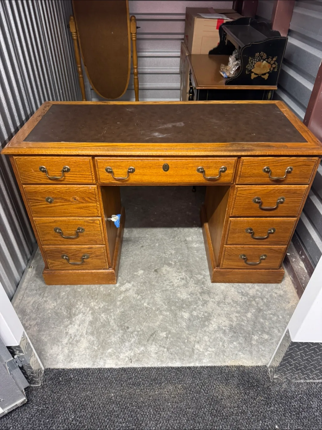 Vintage Wooden Desk thumbnail