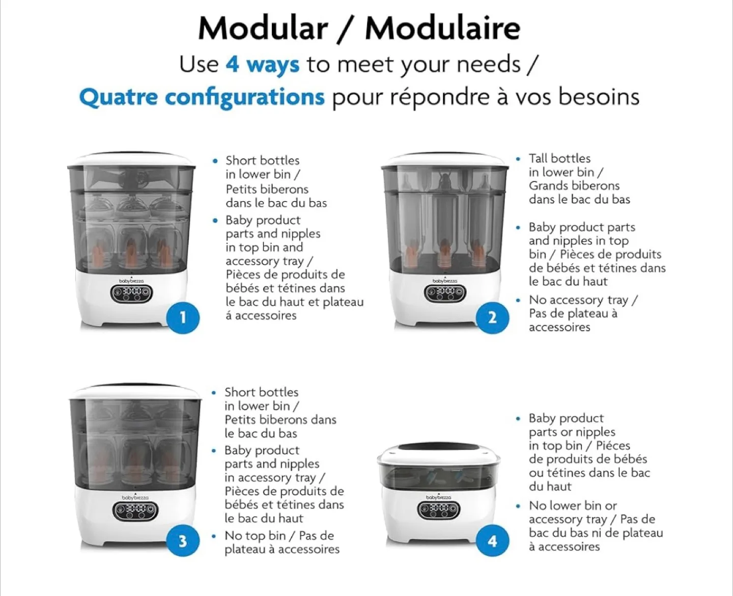 Baby Brezza Baby Bottle Sterilizer and Dryer Advanced image indicator(5)