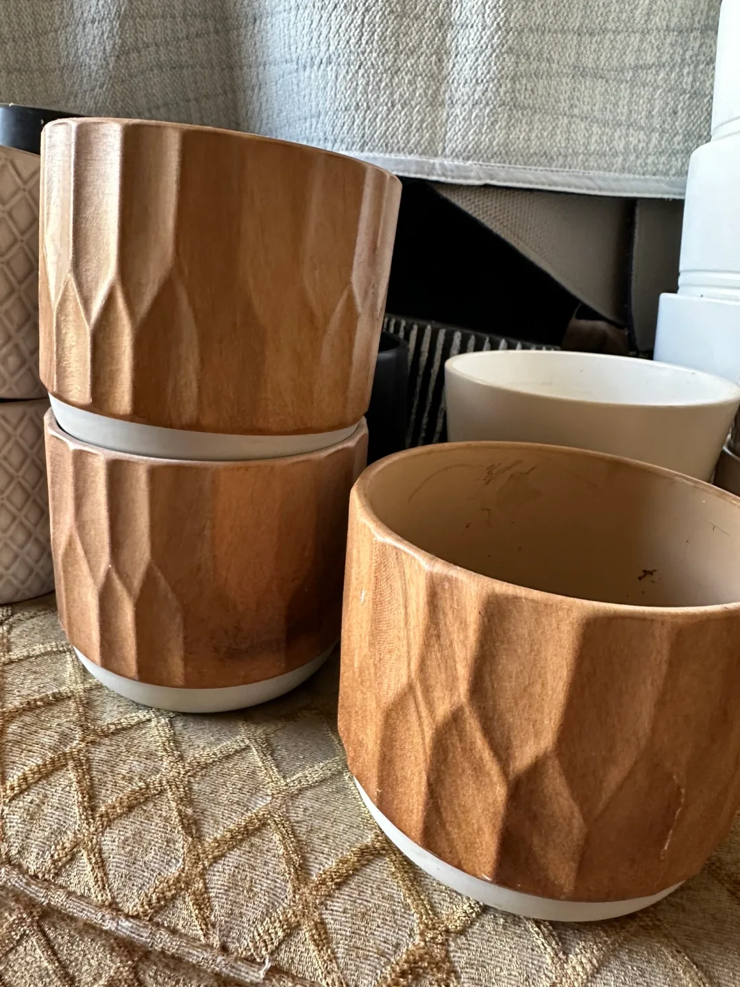 Assorted Decorative Plant Pots image indicator(6)