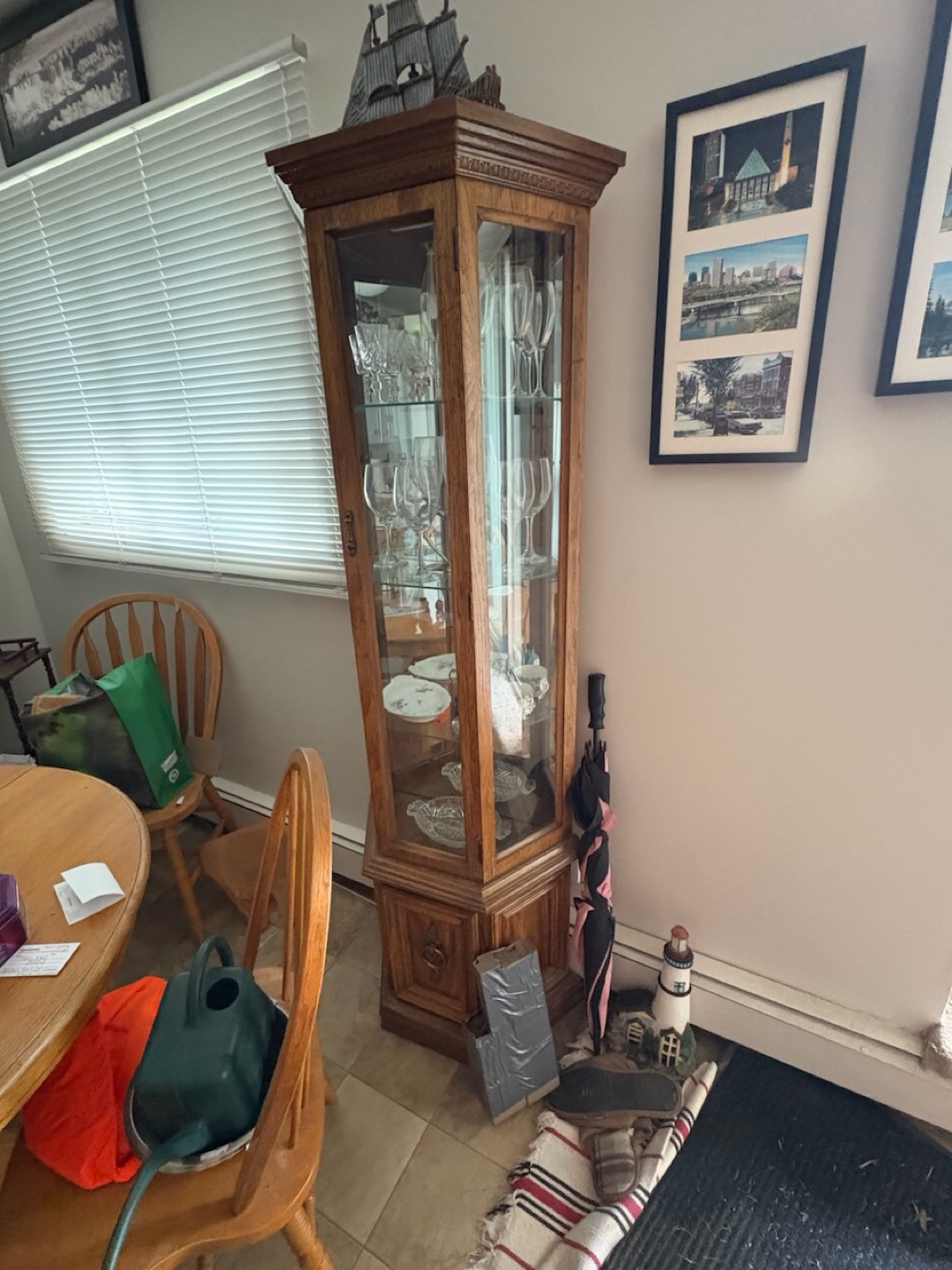 Wooden Display Cabinet-china