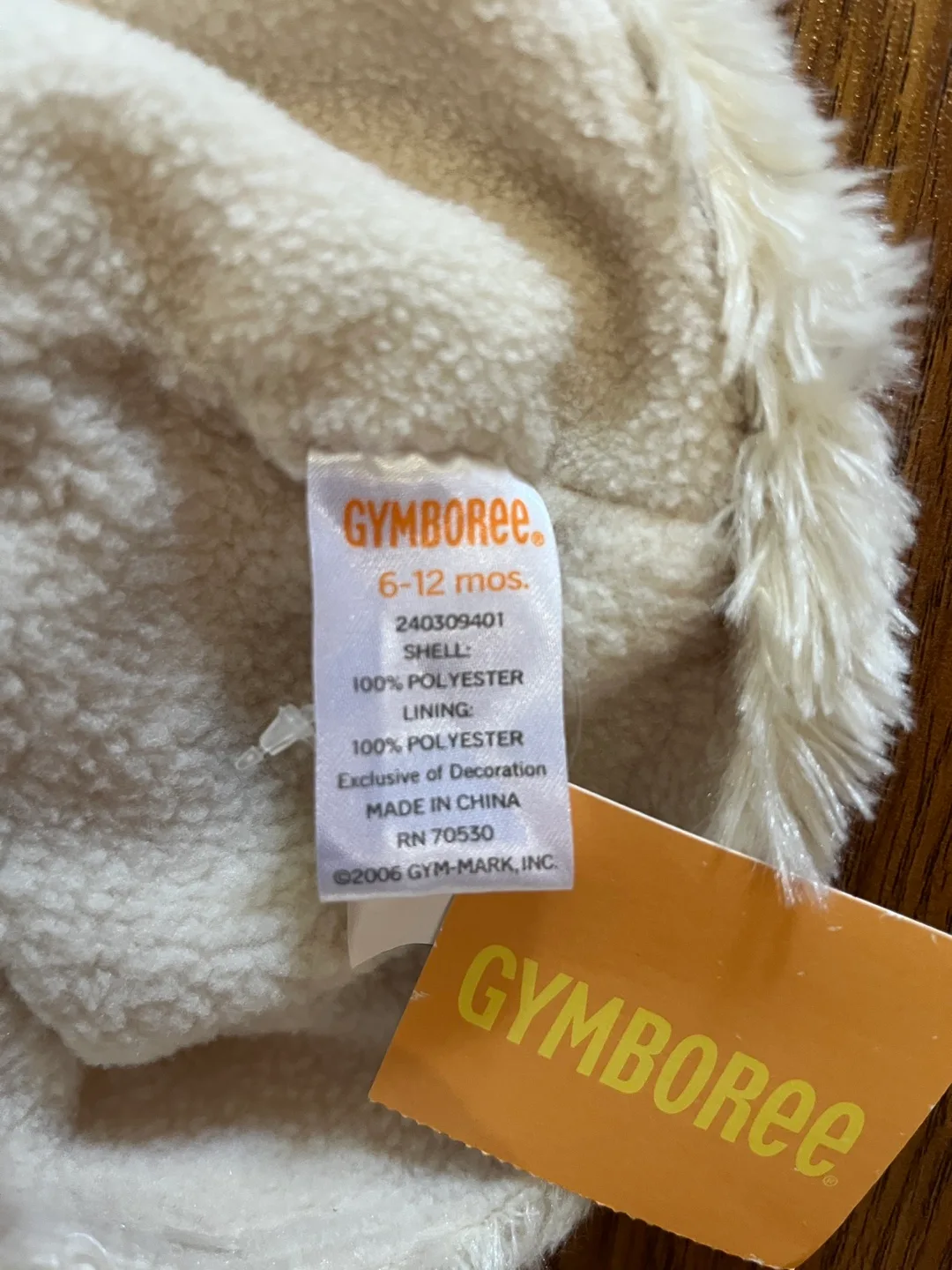 Gymboree baby hat, 6-12 months, puppy face - new! image indicator(4)