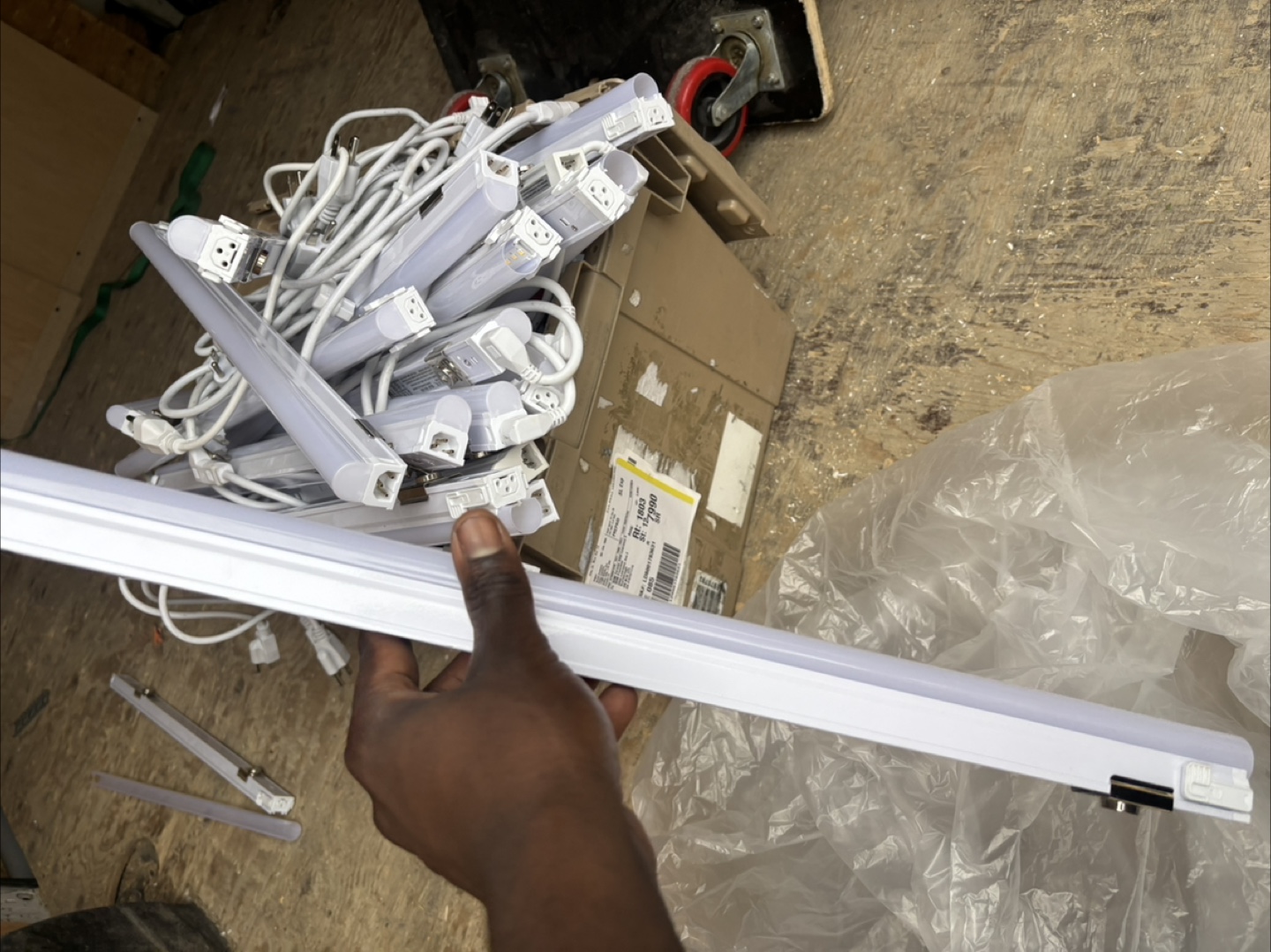 LED Strip Lights with power wire