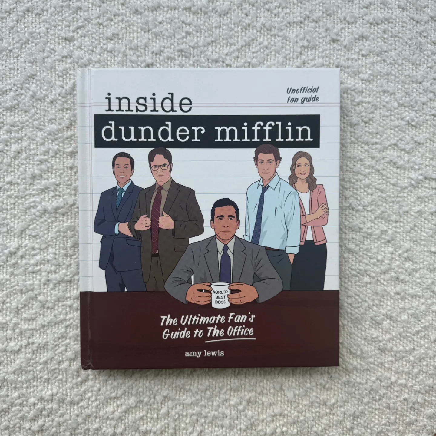 Inside Dunder Mifflin hardcover book thumbnail