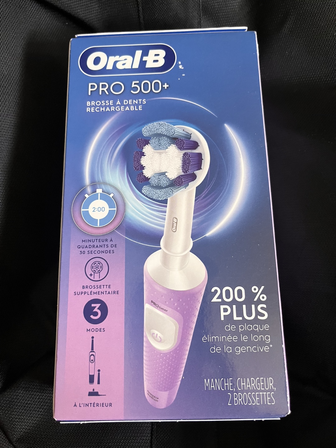 Oral-B PRO 500+ Rechargeable Toothbrush - photo 2