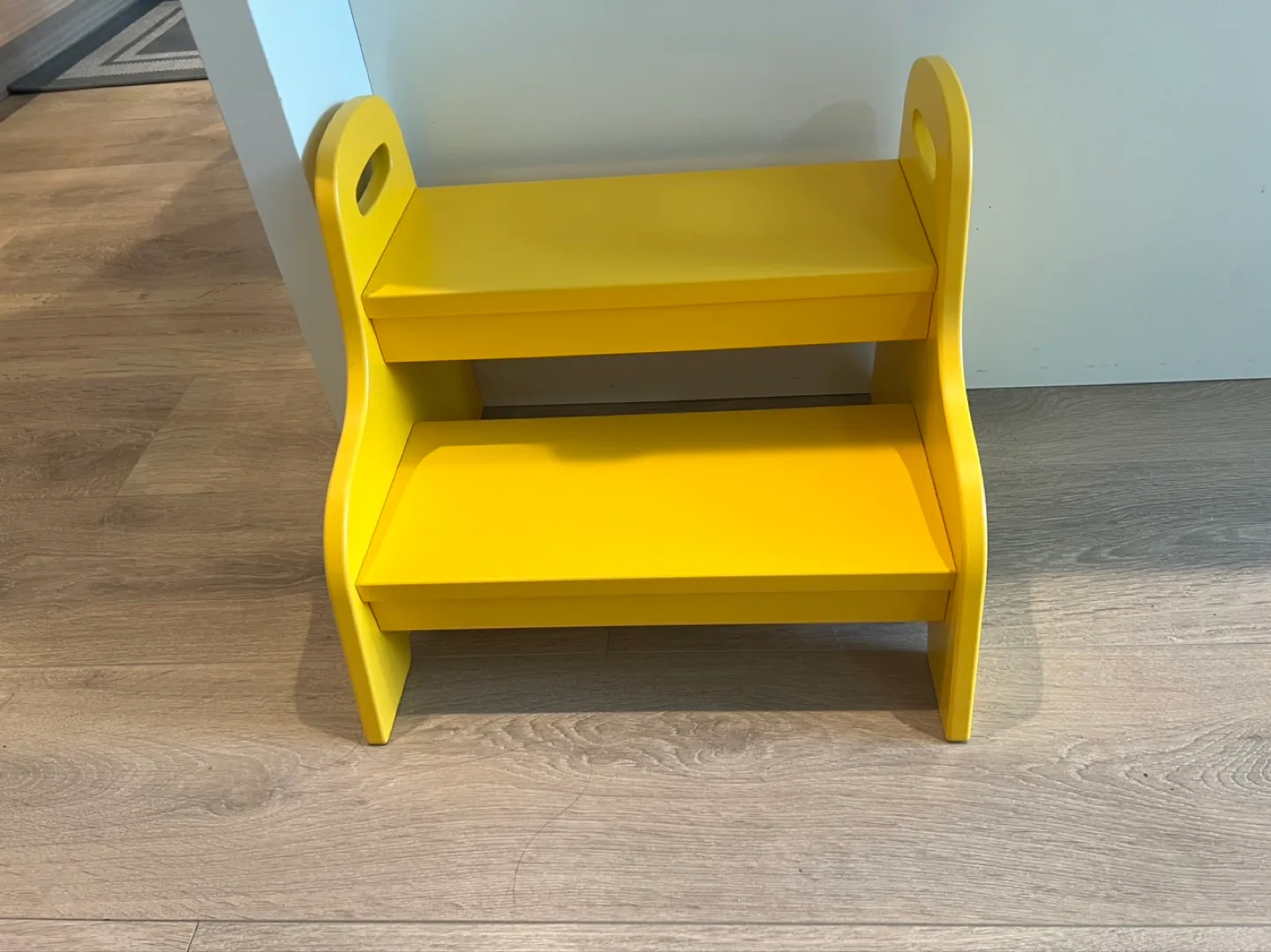 IKEA Trogen Yellow Step Stool thumbnail