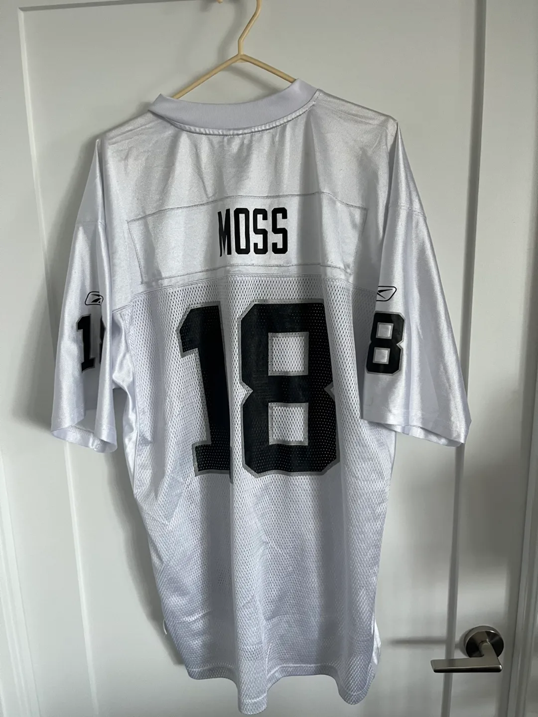 Reebok NFL Randy Moss #18 Raiders Jersey - XL thumbnail