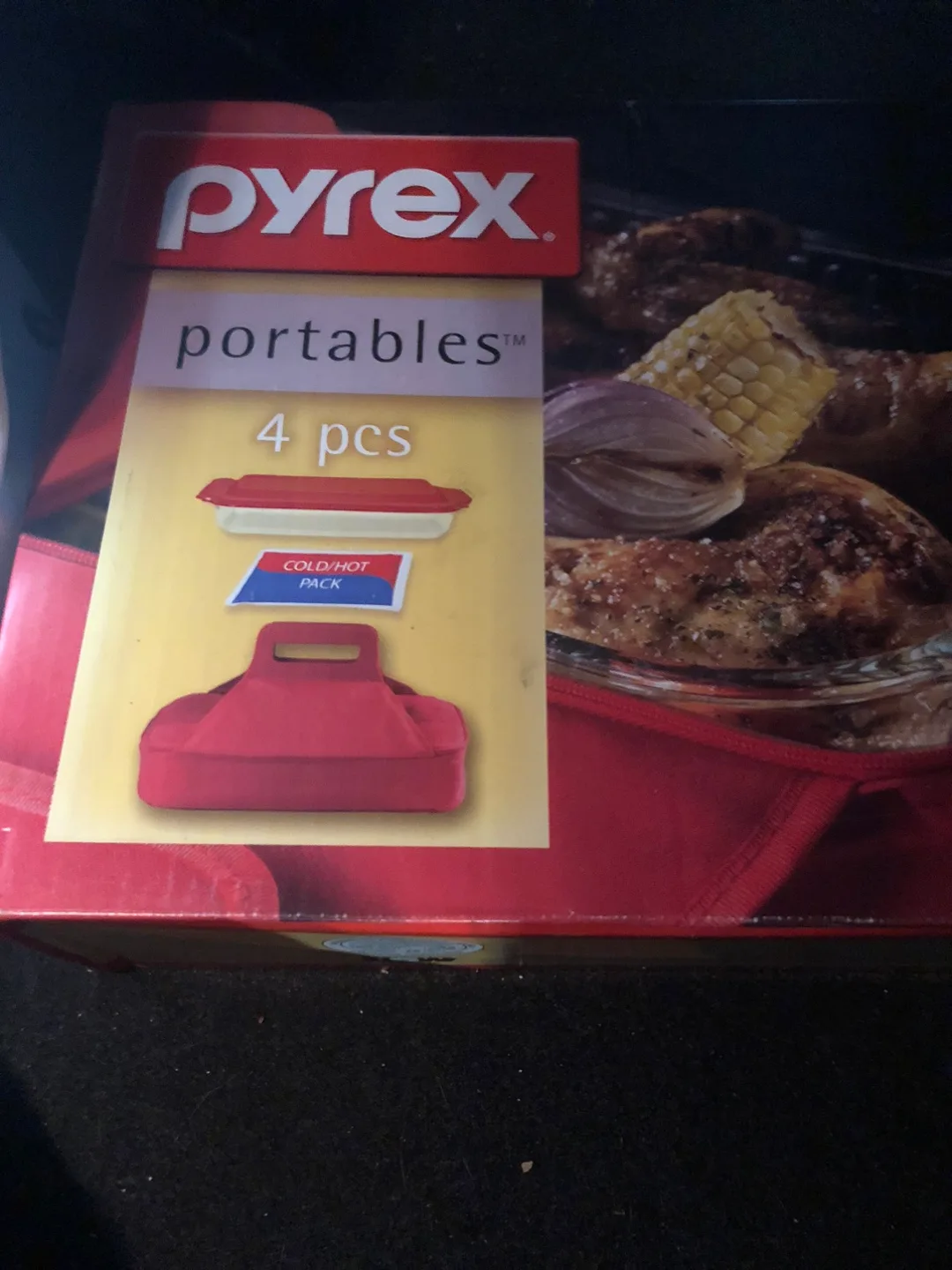 Pyrex Portables 4-Piece Set - New in Box! thumbnail