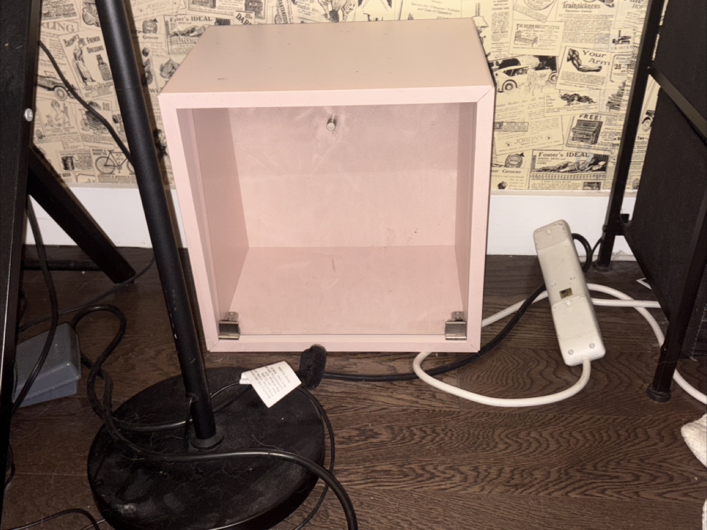 Pink Storage Cube with Glass Door - photo 2