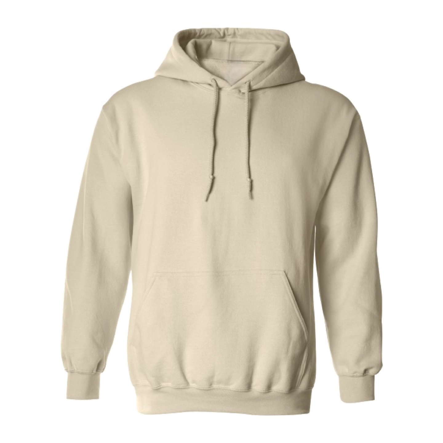 New Beige Pullover Hoodie