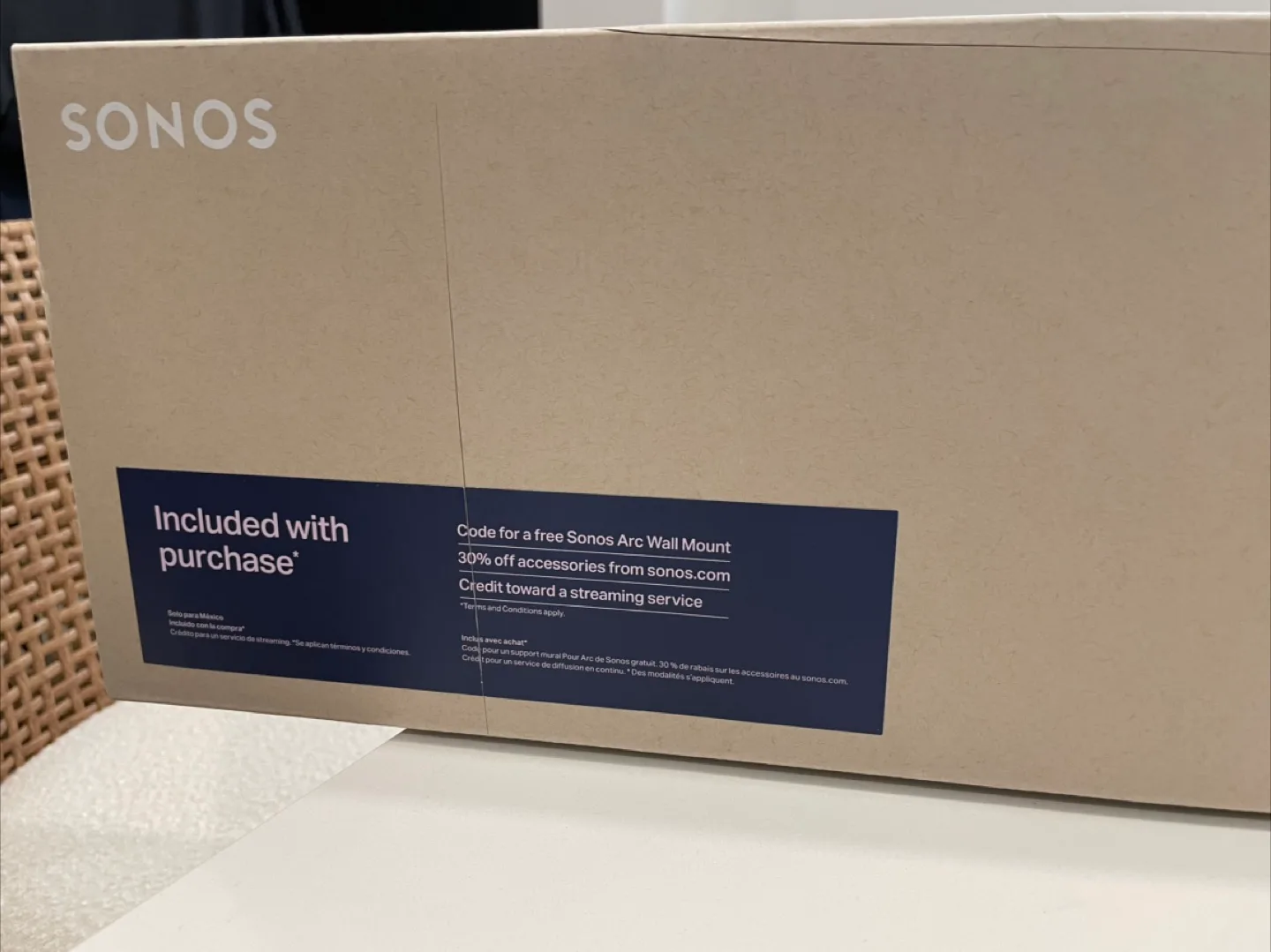 Sonos Arc 5.0.2 Channel Smart Soundbar w FREE $80 Apple Giftcard thumbnail