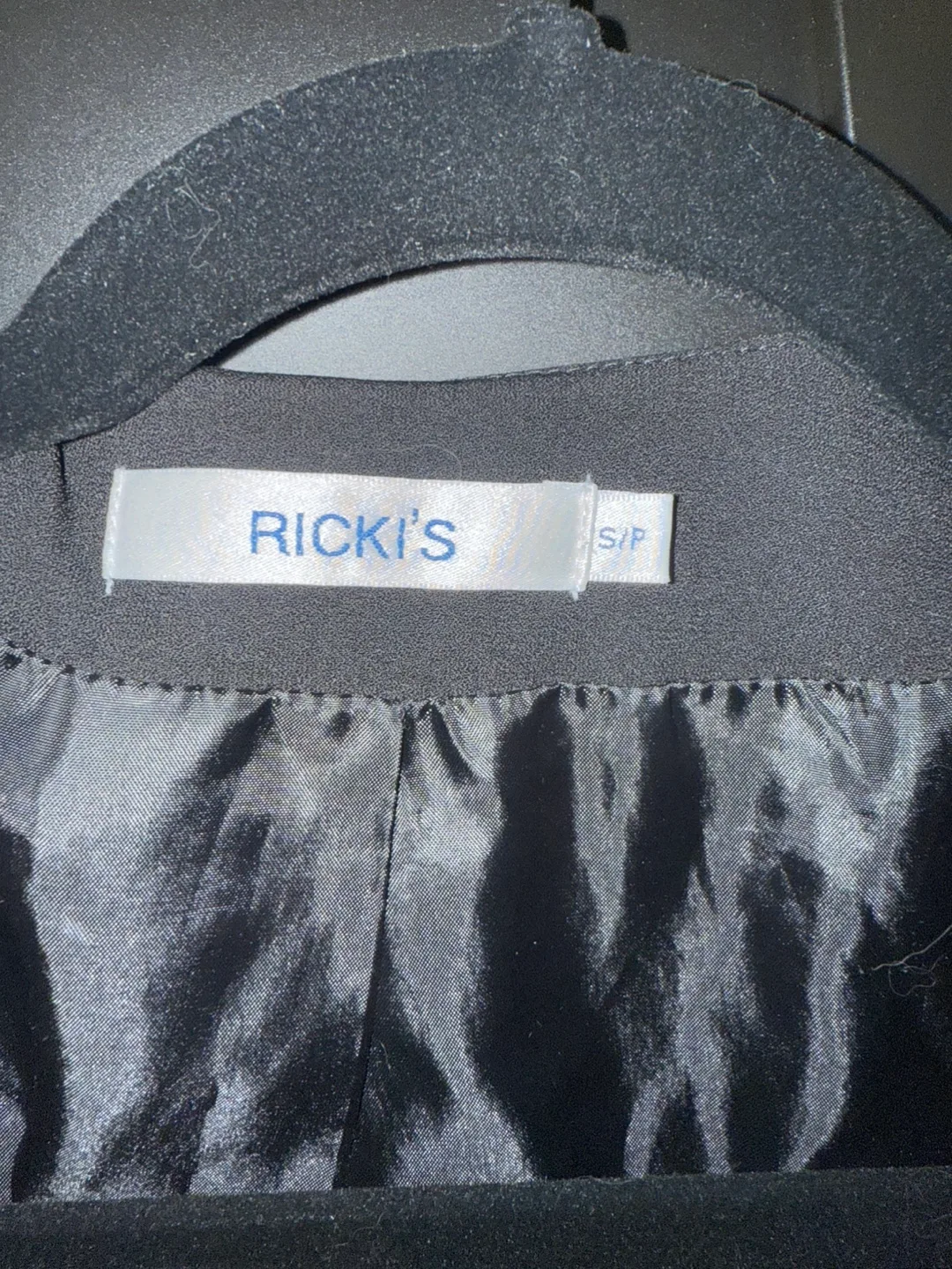 Ricki's Black Blazer - Size S/P thumbnail