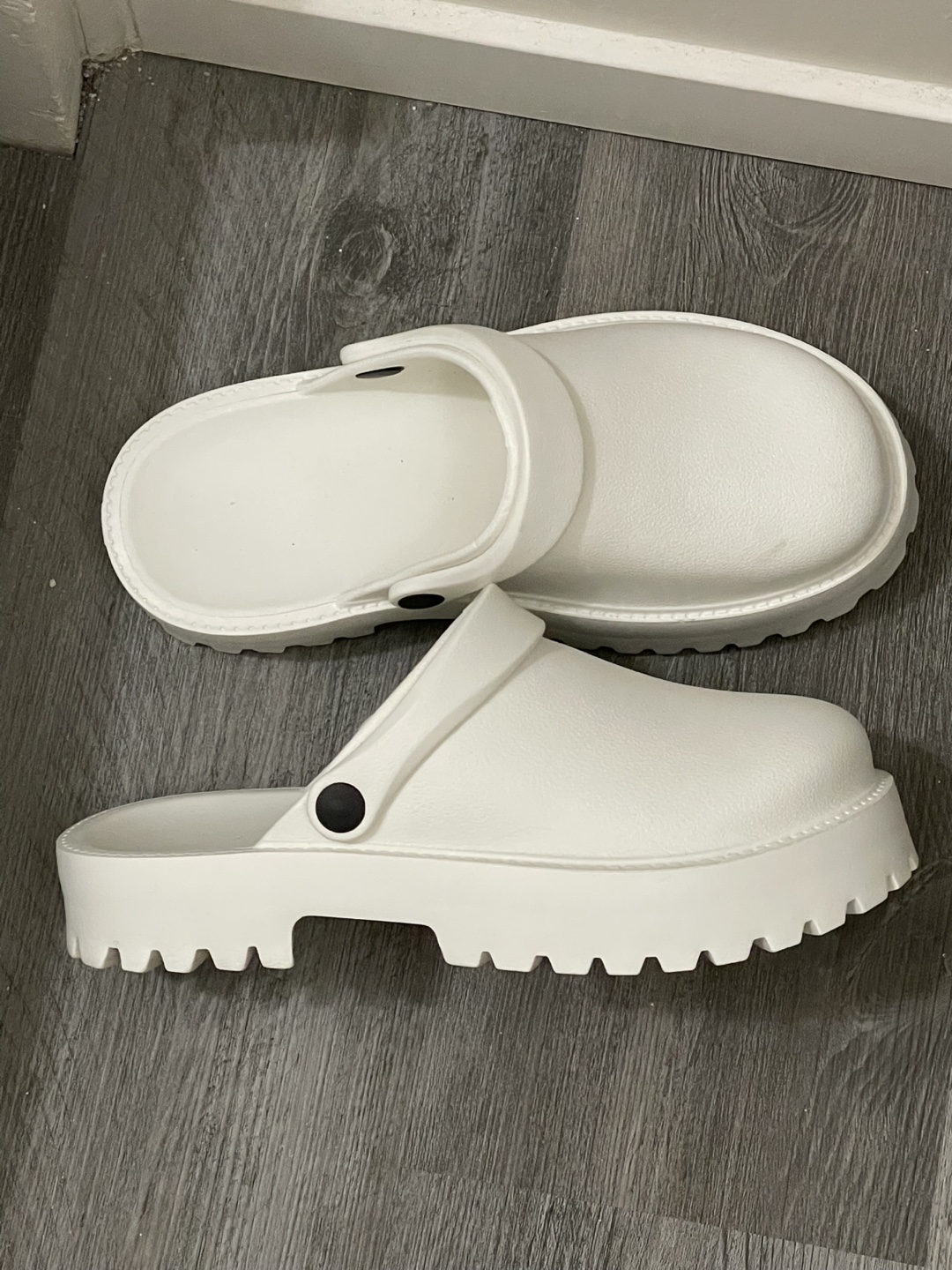 White Clogs - Size 40-41 (US 9-10) - photo 2