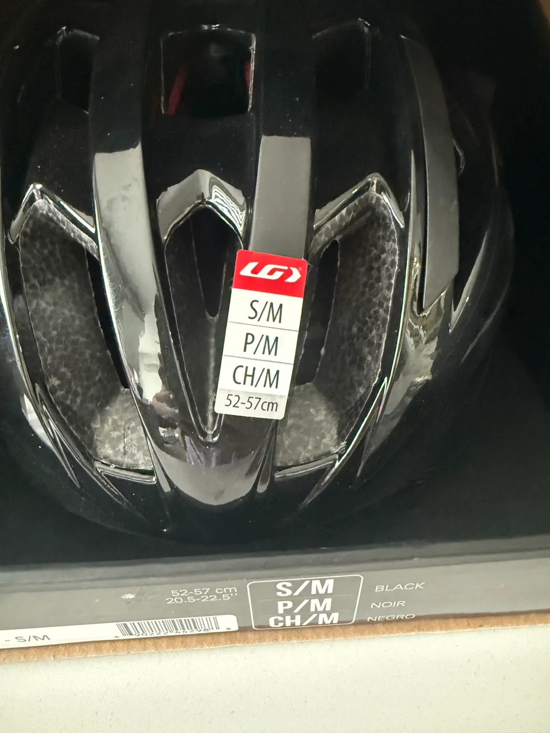 Louis Garneau Astral II Helmet - Size S/M - Black image indicator(2)