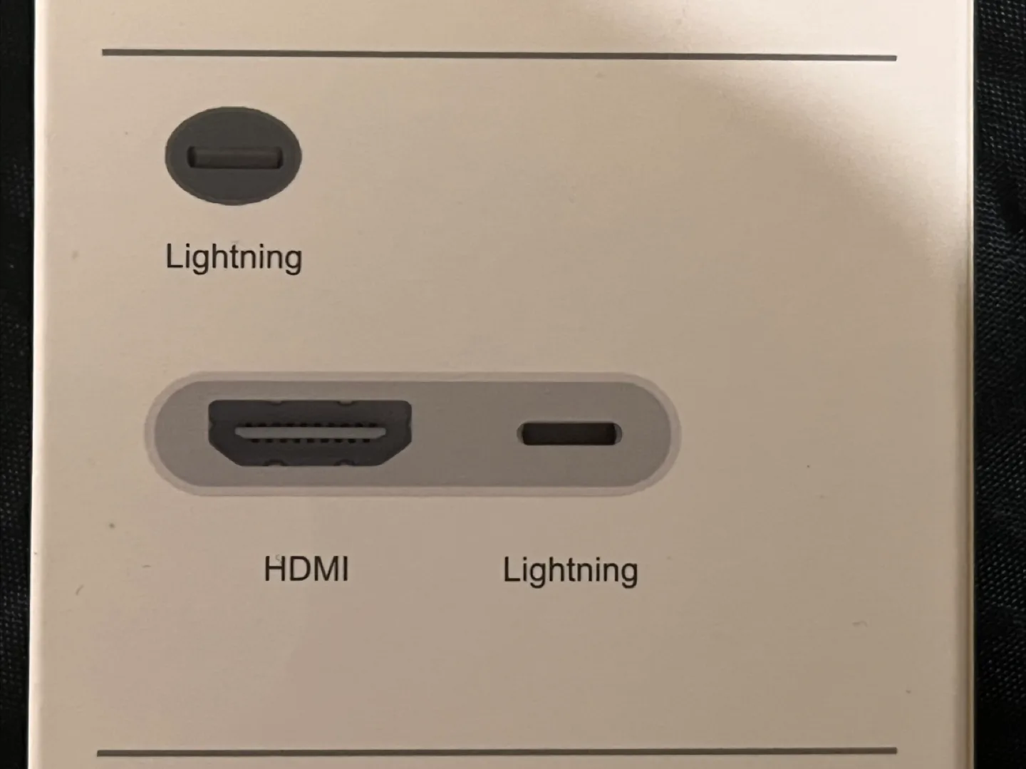 ✨New in Box✨Lightning Digital AV Adapter HDMI image indicator(4)