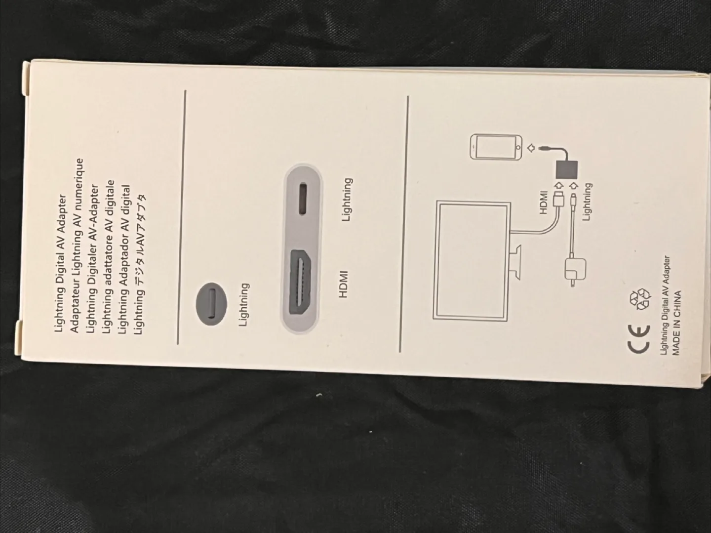 ✨New in Box✨Lightning Digital AV Adapter HDMI image indicator(6)