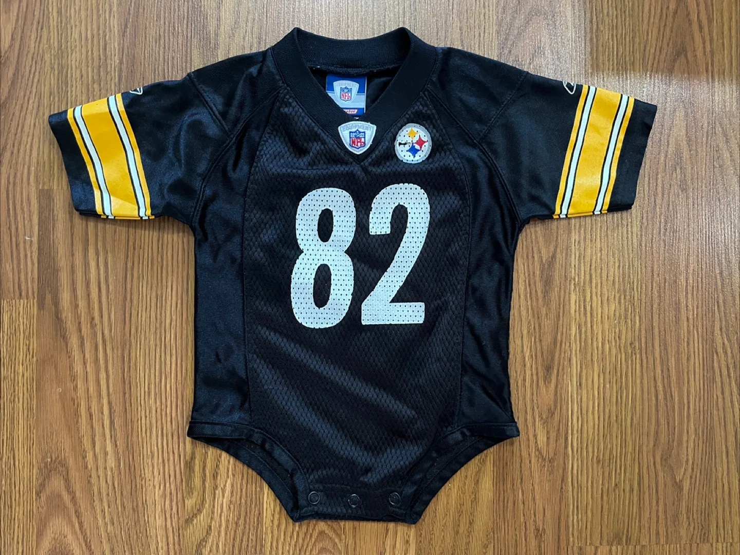 NFL Reebok Steelers baby jersey onesie, 12 months, Randle El thumbnail