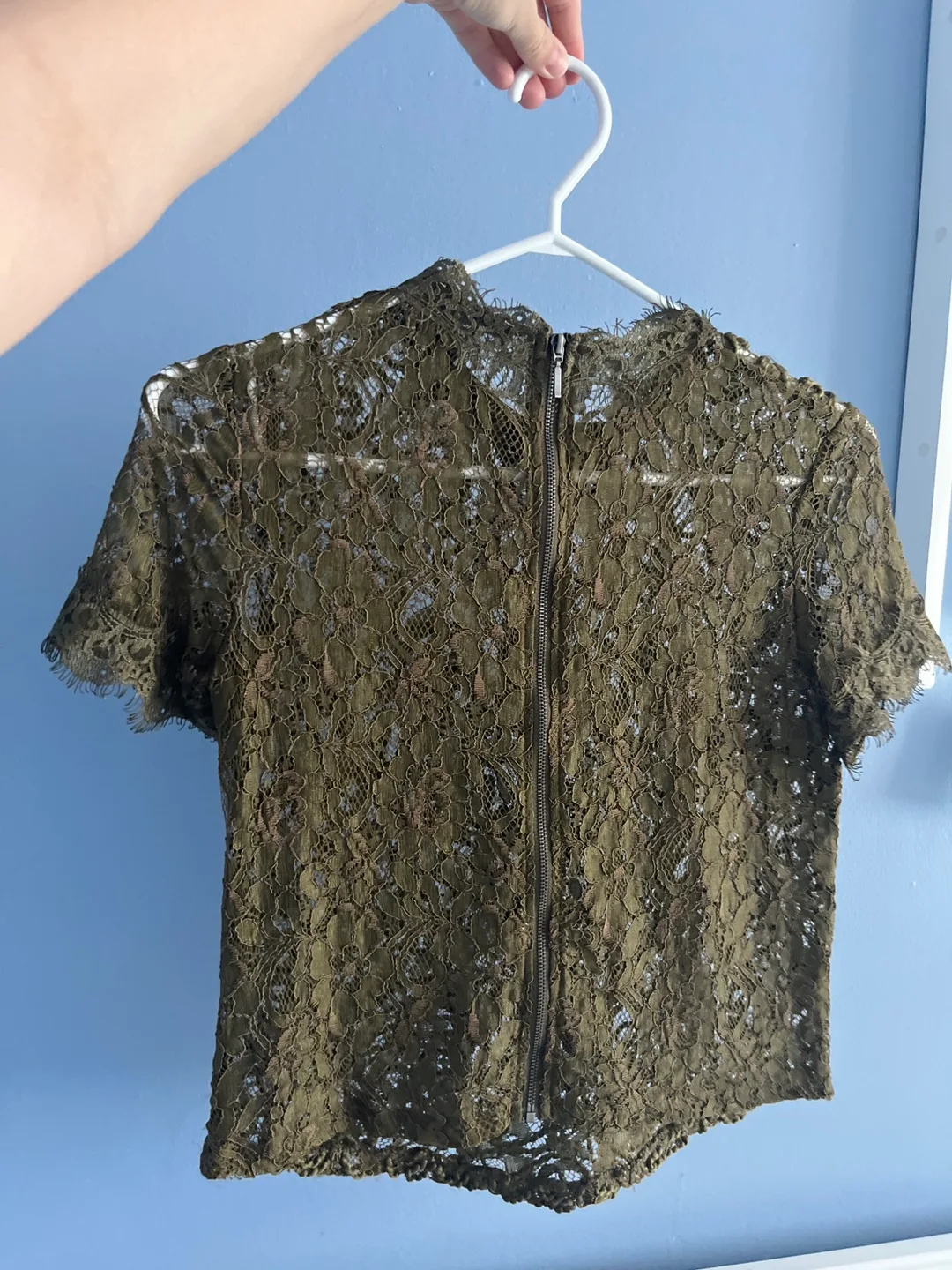 Zara Lace Top - Size S worn once image indicator(2)