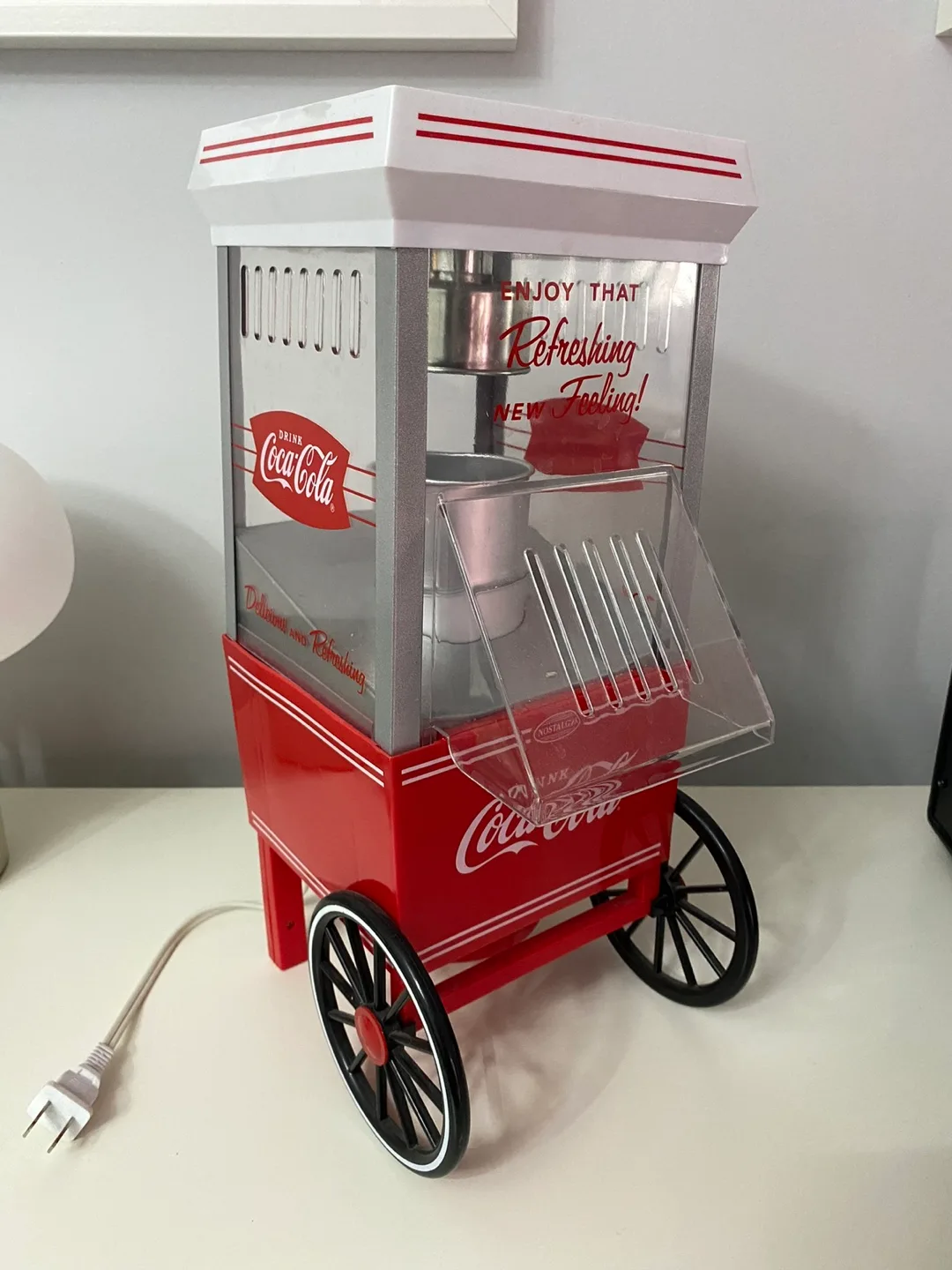 Vintage Coca-Cola Popcorn Maker. thumbnail