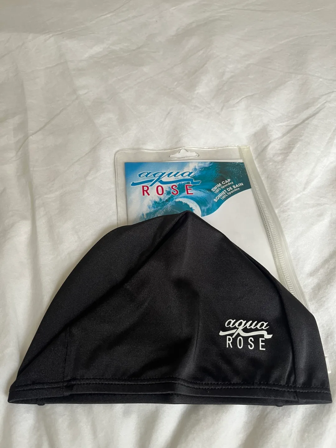Aqua Rose Swim Cap - New in Package image indicator(3)