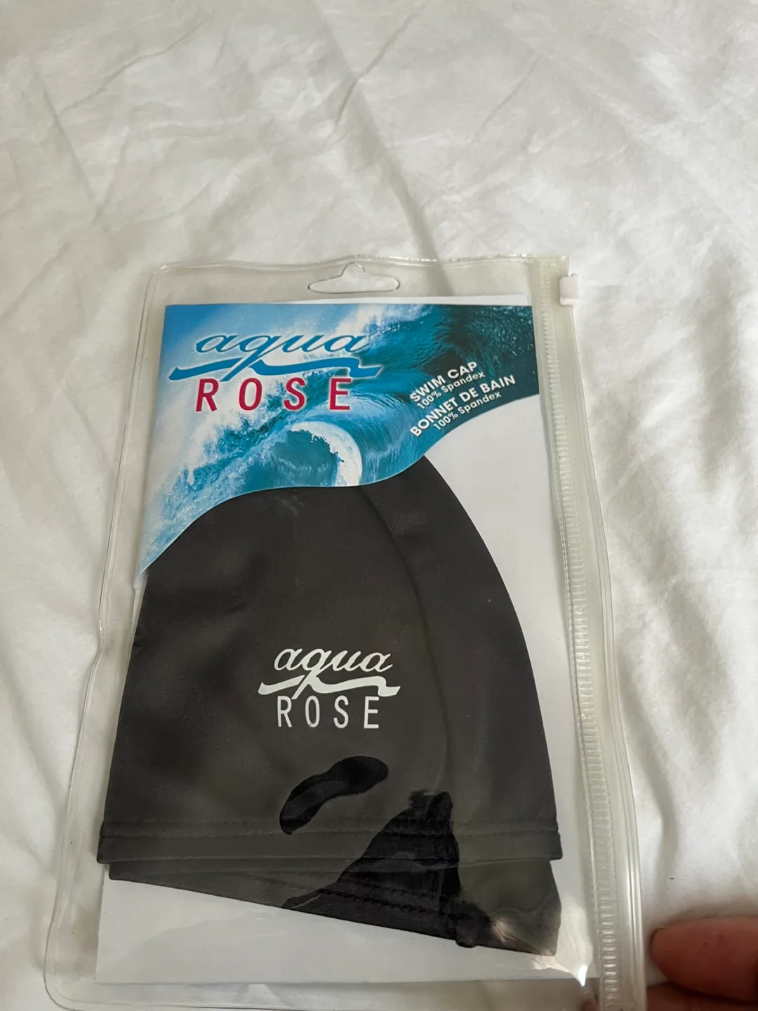 Aqua Rose Swim Cap - New in Package thumbnail