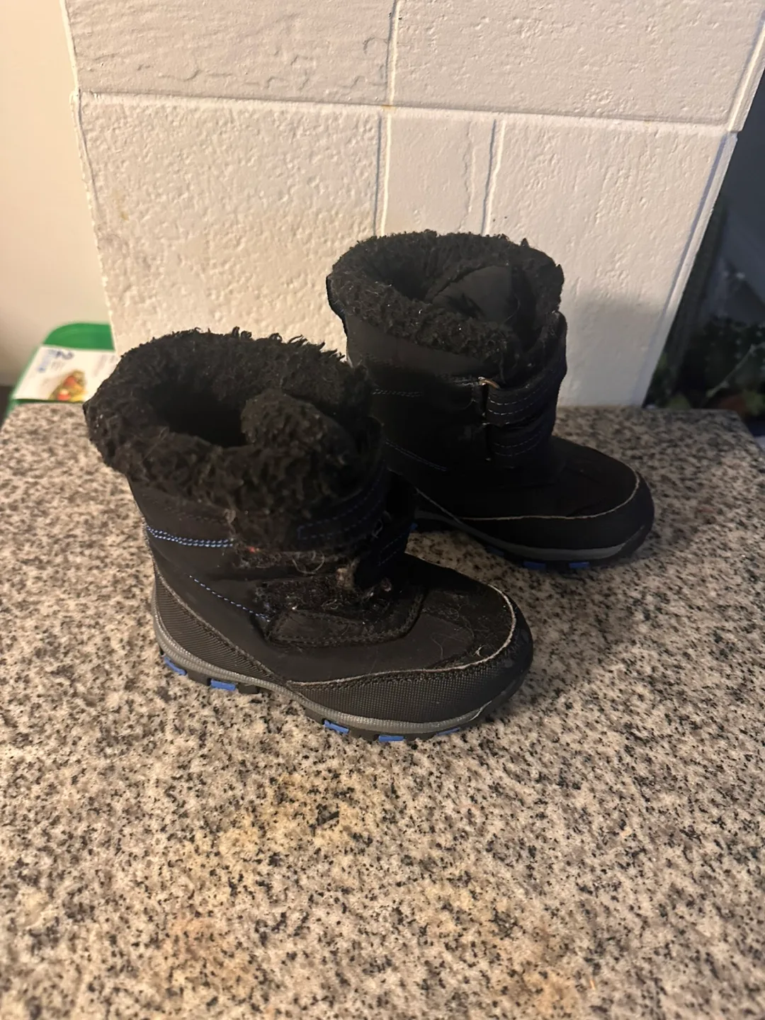Kids' Black Winter Boots - Size 6 thumbnail