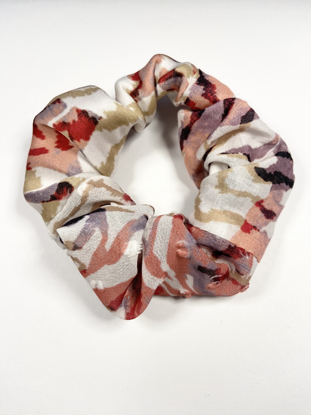 Patterned Scrunchie