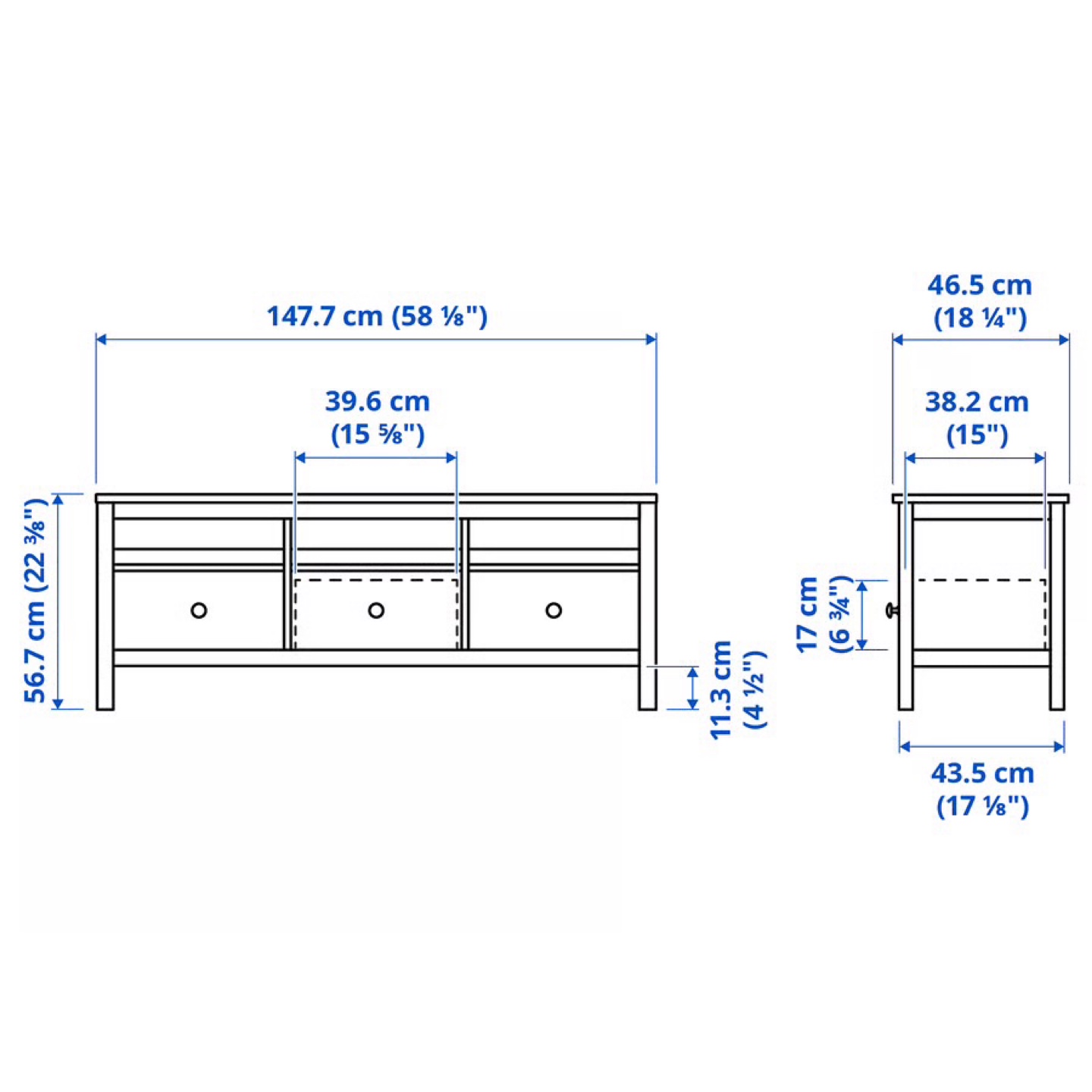 IKEA HEMNES Tv Stand - photo 4