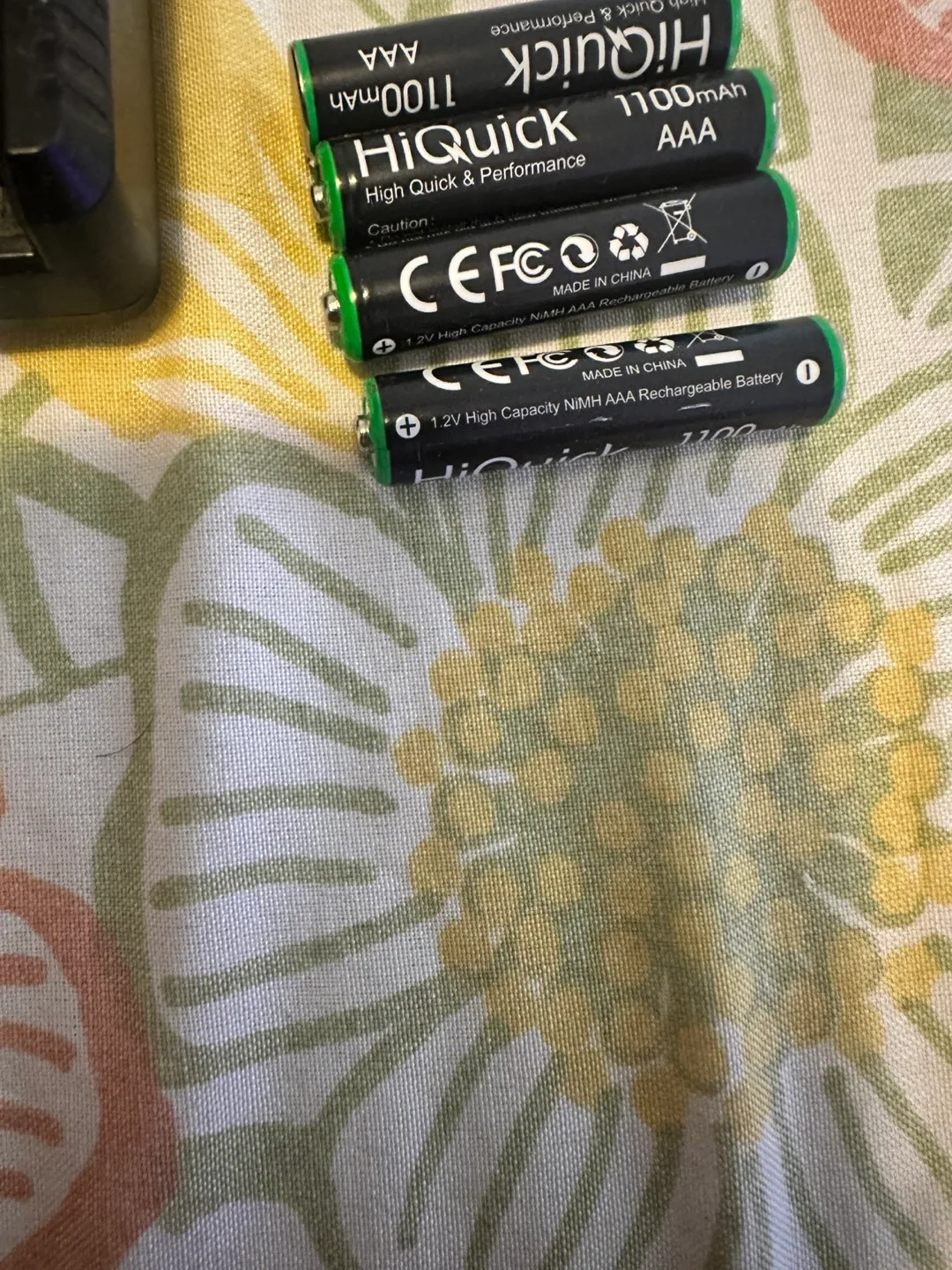12 rechargeable batteries with charger thumbnail