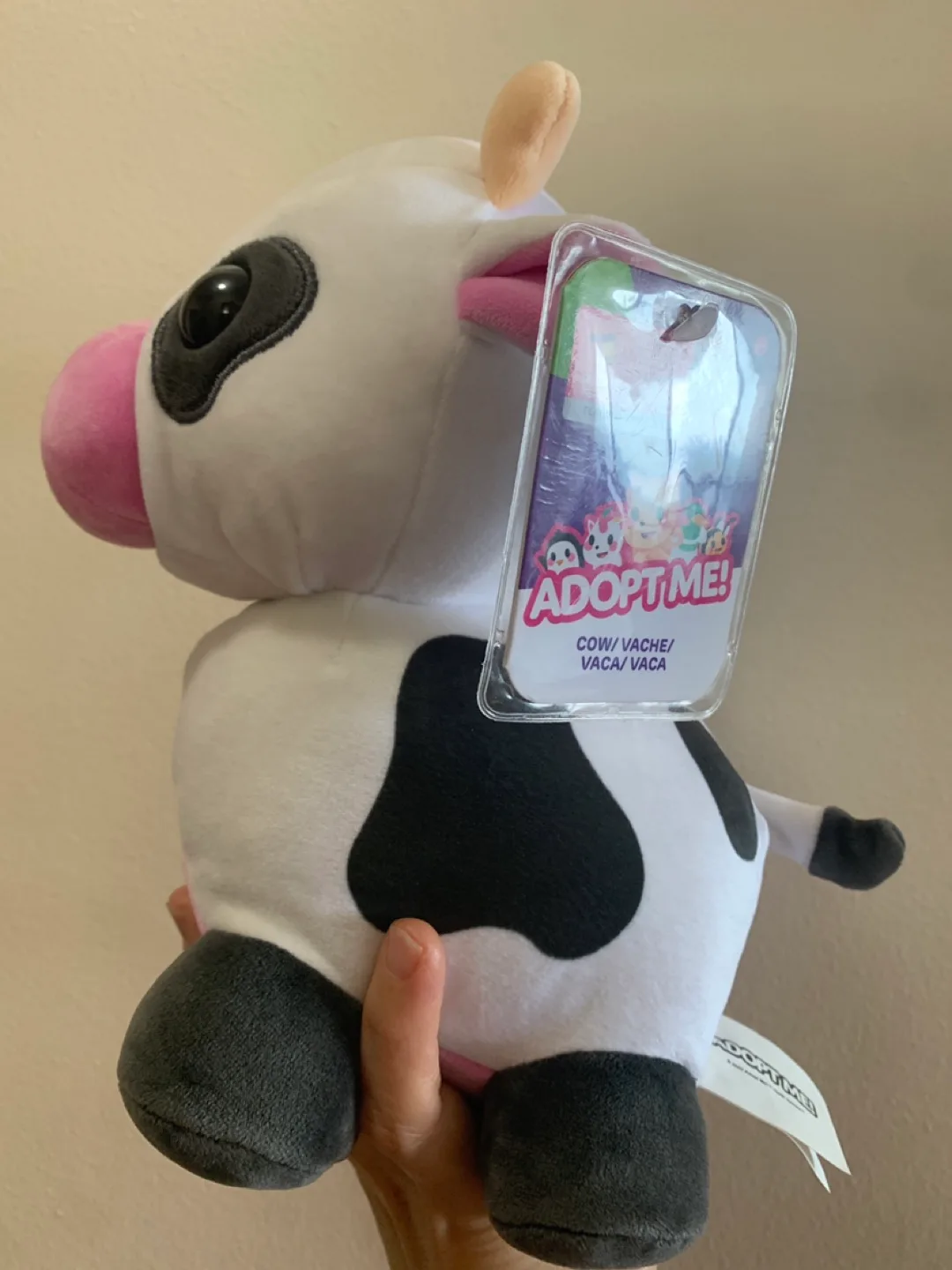 Adopt Me! Cow Plush - New with Tags thumbnail