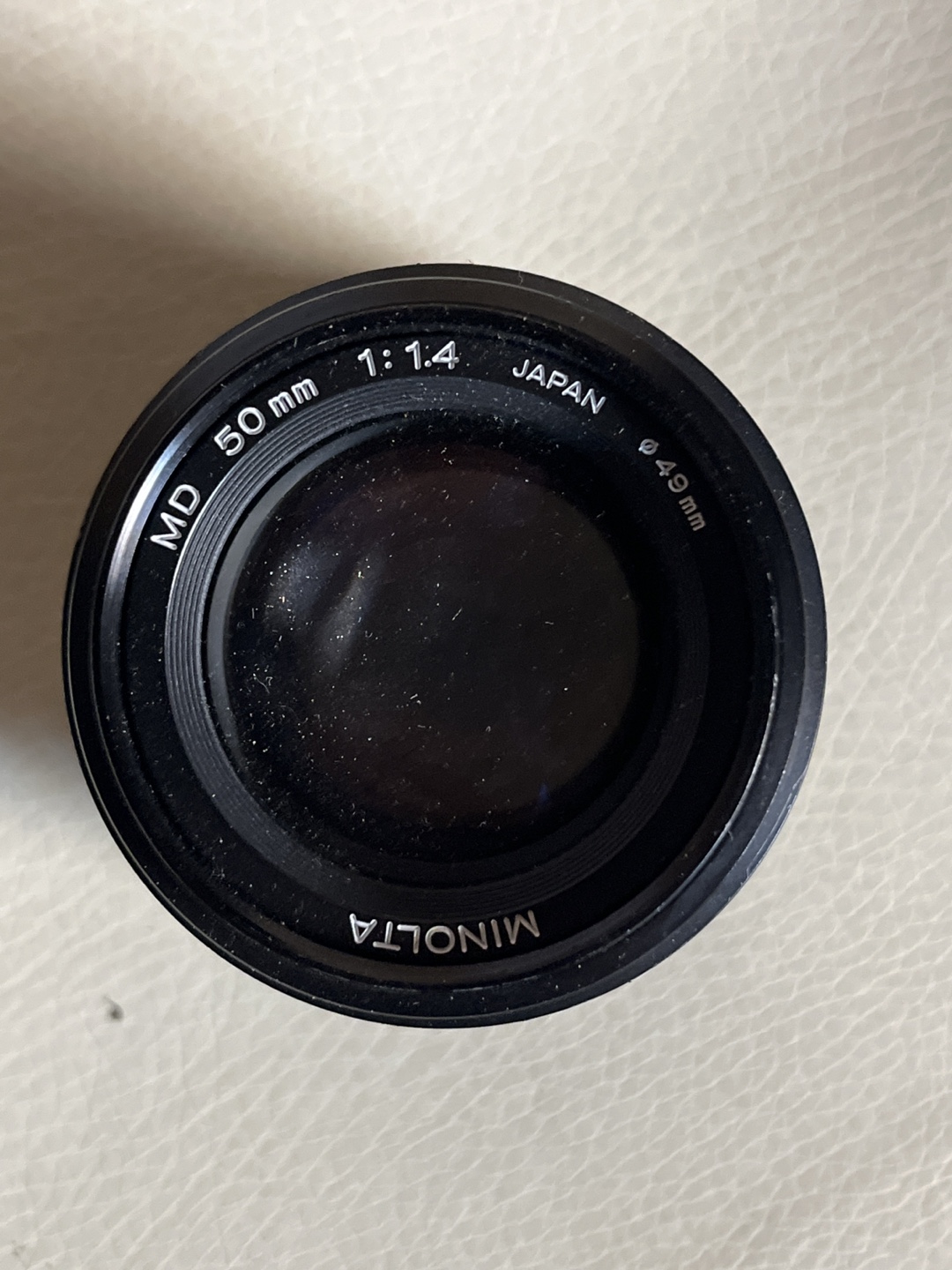 Minolta MD 50mm 1:1.4 Camera Lens